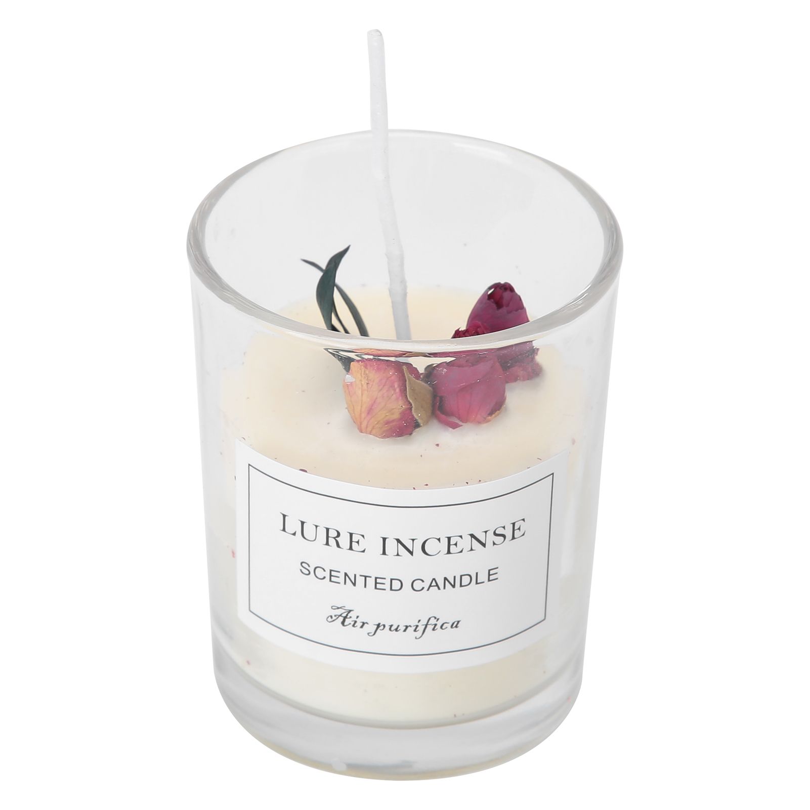 Scented Candle Glass Candle Jar Birthday Gift Home Decor Wedding Table Decoration view 4