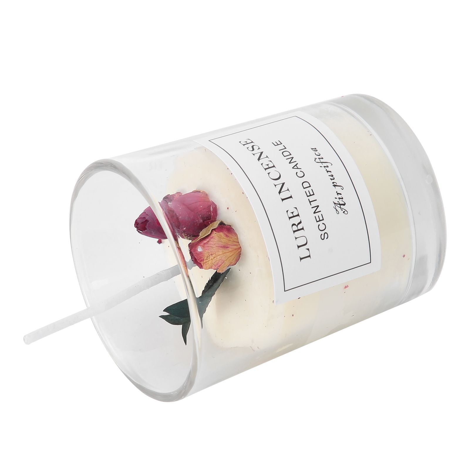 Scented Candle Glass Candle Jar Birthday Gift Home Decor Wedding Table Decoration view 5
