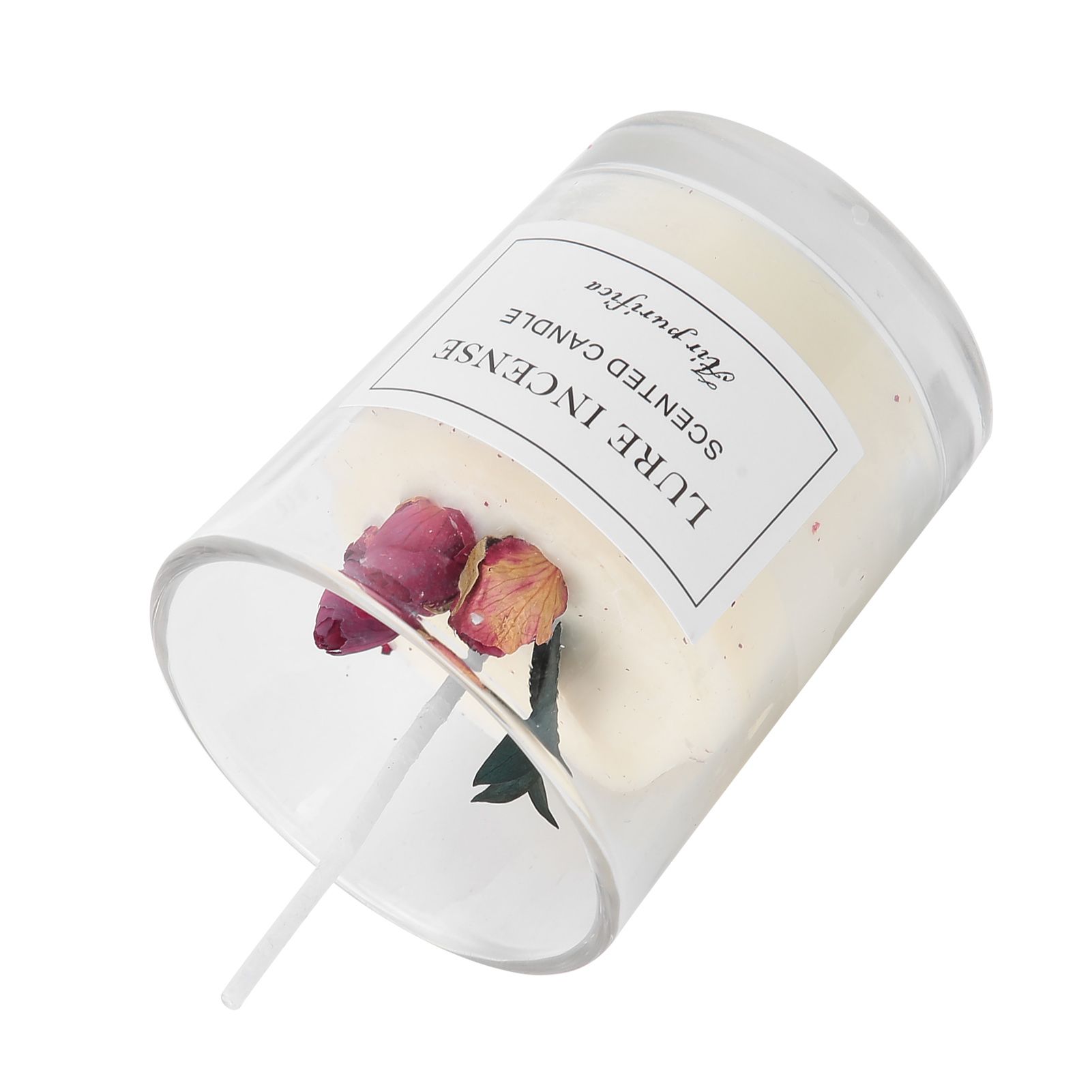 Scented Candle Glass Candle Jar Birthday Gift Home Decor Wedding Table Decoration view 7