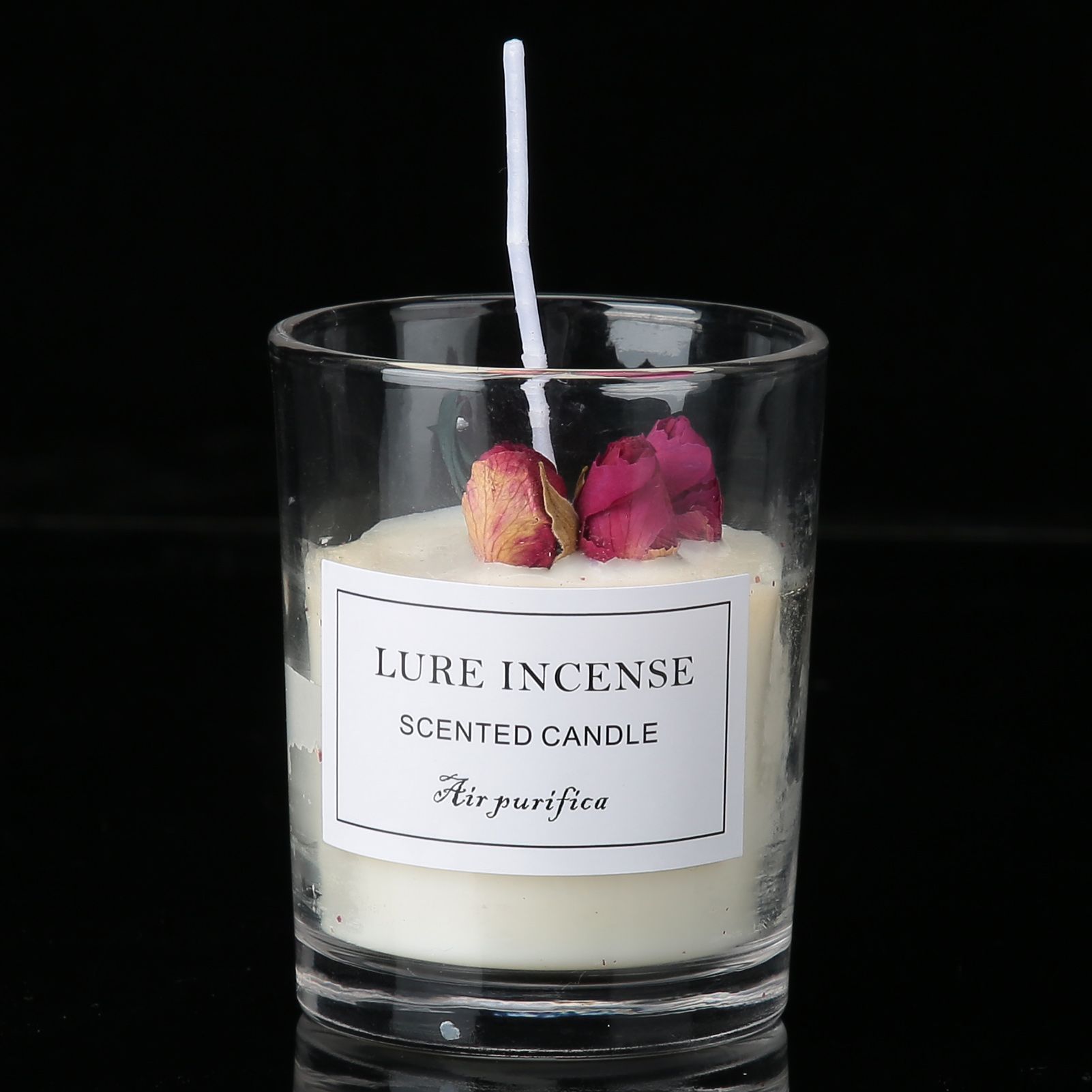 Scented Candle Glass Candle Jar Birthday Gift Home Decor Wedding Table Decoration view 11