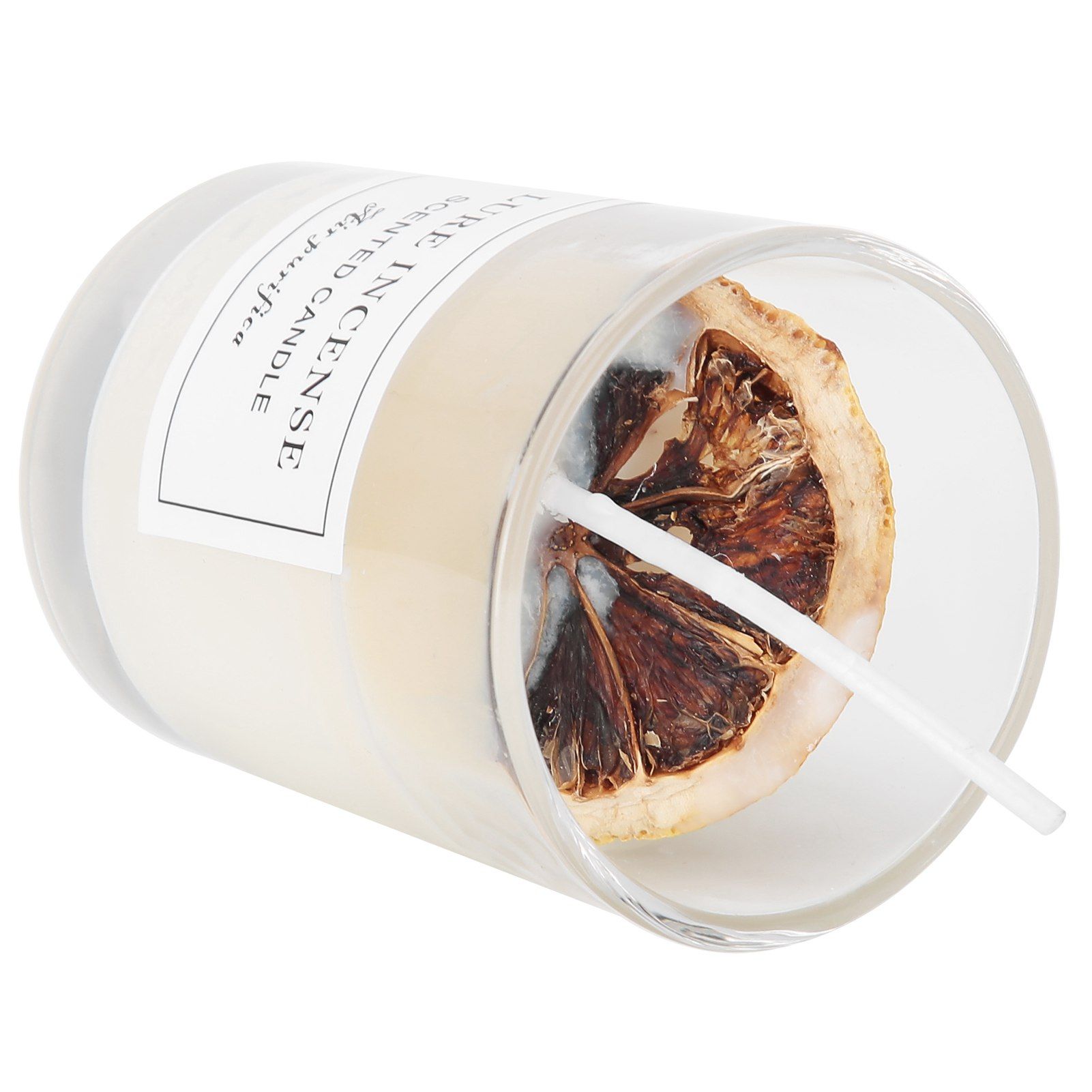 Portable Glass Candle Jar with Decor Aromatherapy Scented Canned Candle Home view 5