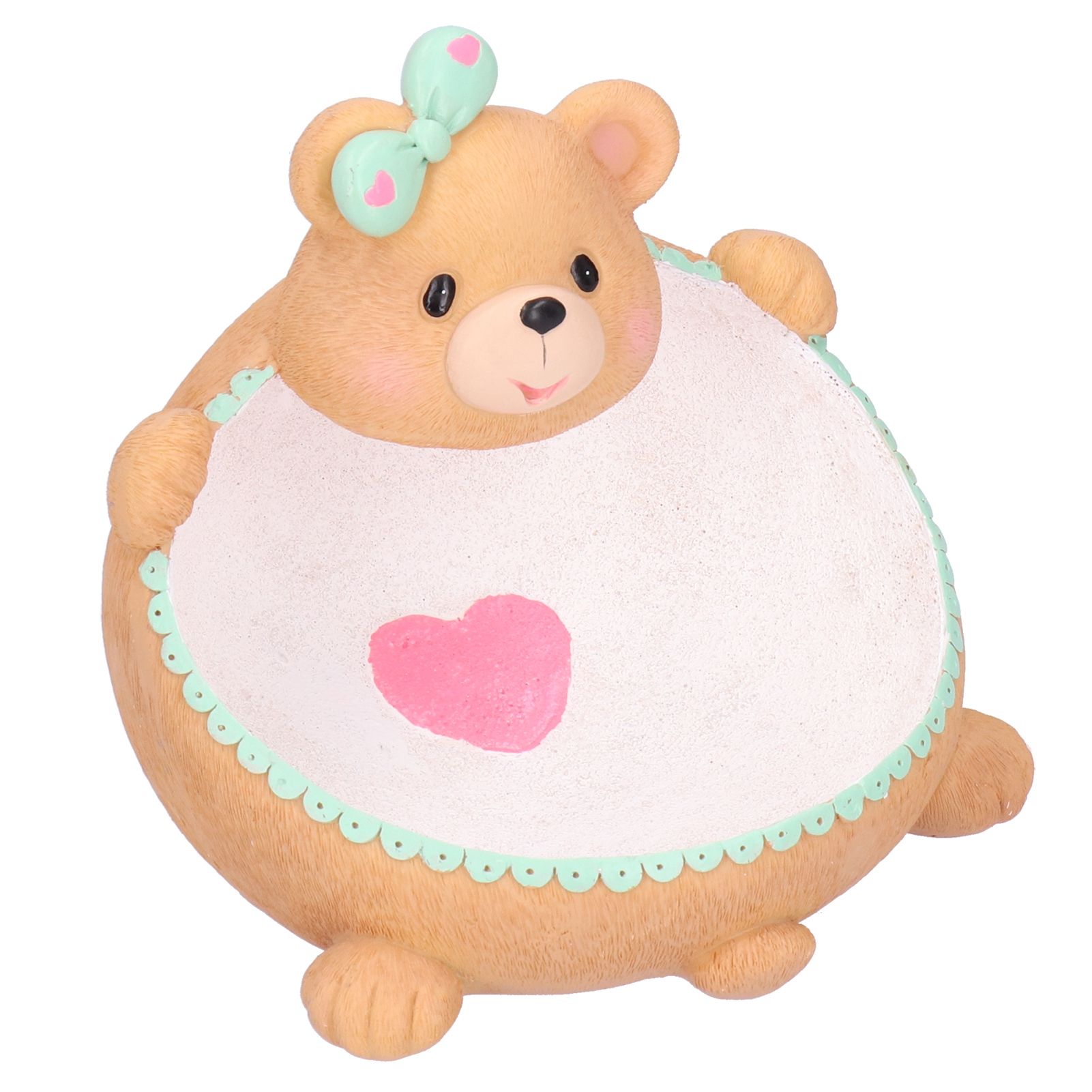 Bear Resin Ornament Statue Figurine Sculpture Table Sundries Container Key