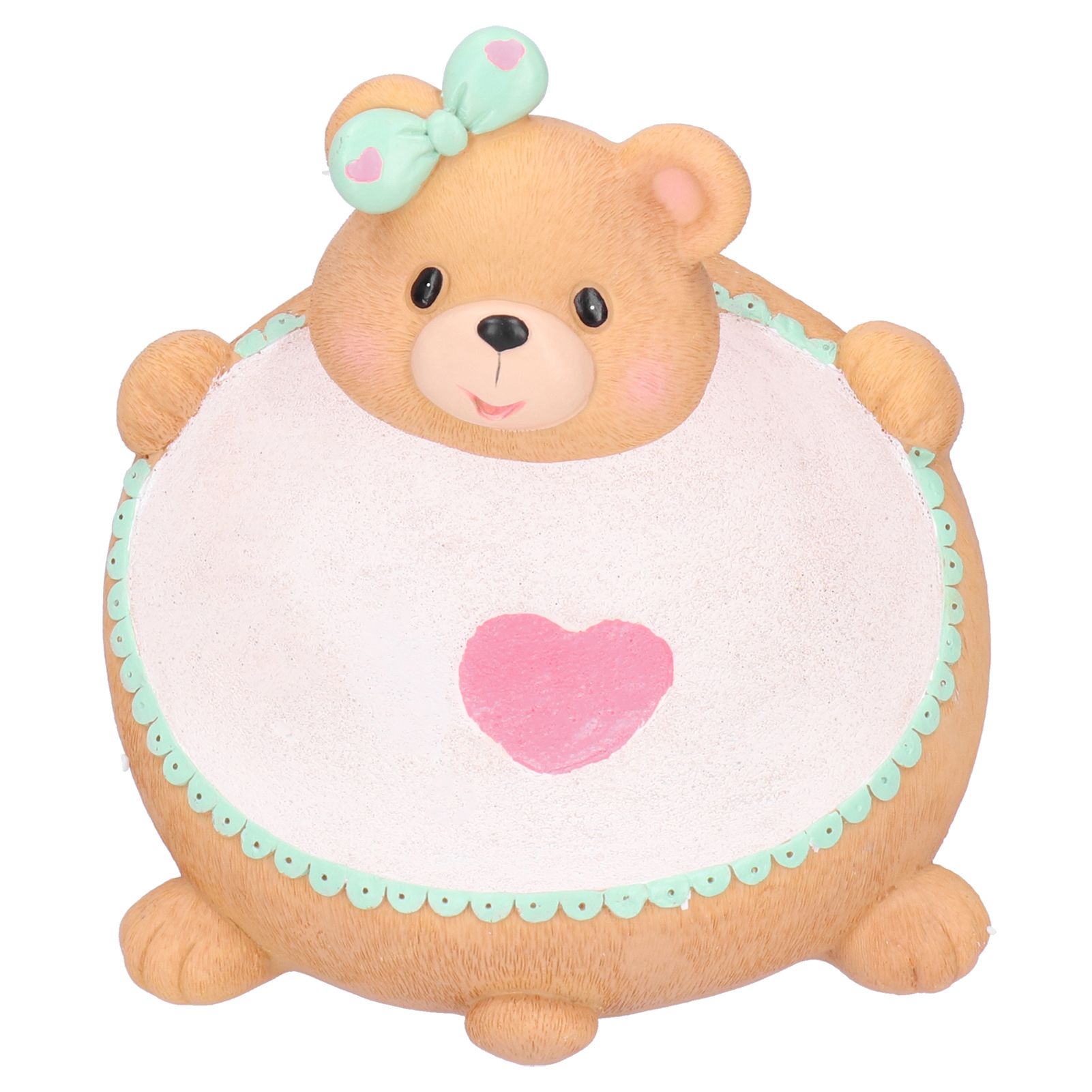 Bear Resin Ornament Statue Figurine Sculpture Table Sundries Container Key view 2