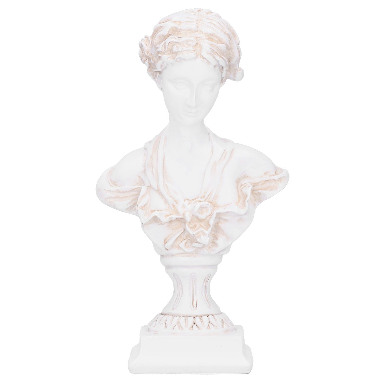 Retro Figure Statue European Style Resin Sculpture Artwork Ornaments Home view 2
