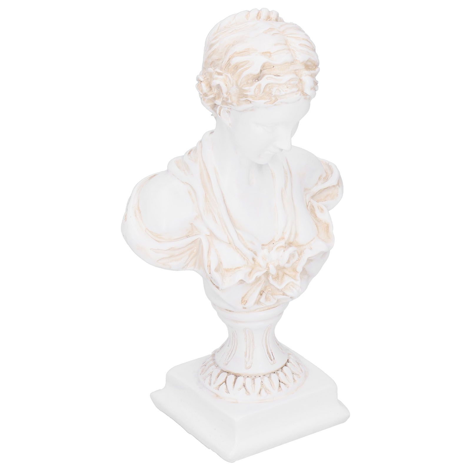 Retro Figure Statue European Style Resin Sculpture Artwork Ornaments Home view 3