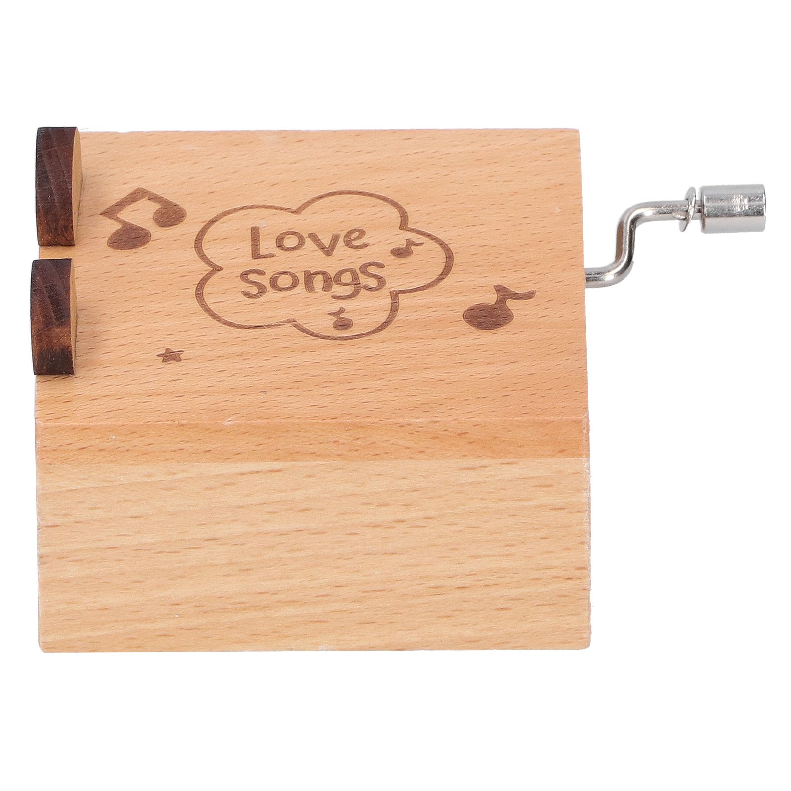 Mini Hand Crank Music Box Handicraft Home Decoration Desktop Ornament view 6