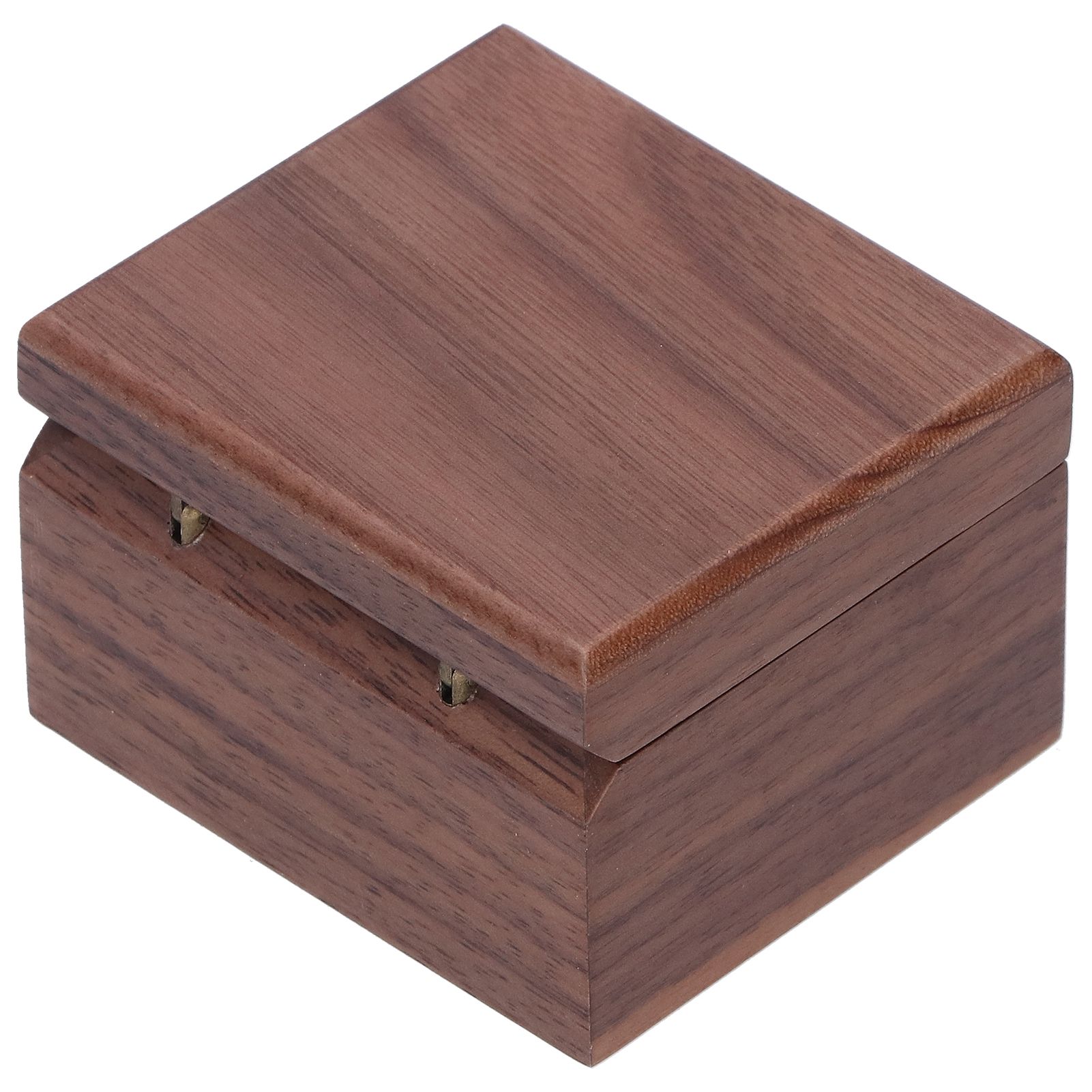 Walnut Wood Music Box Clockwork Musical Box Wooden Handicraft Gift for