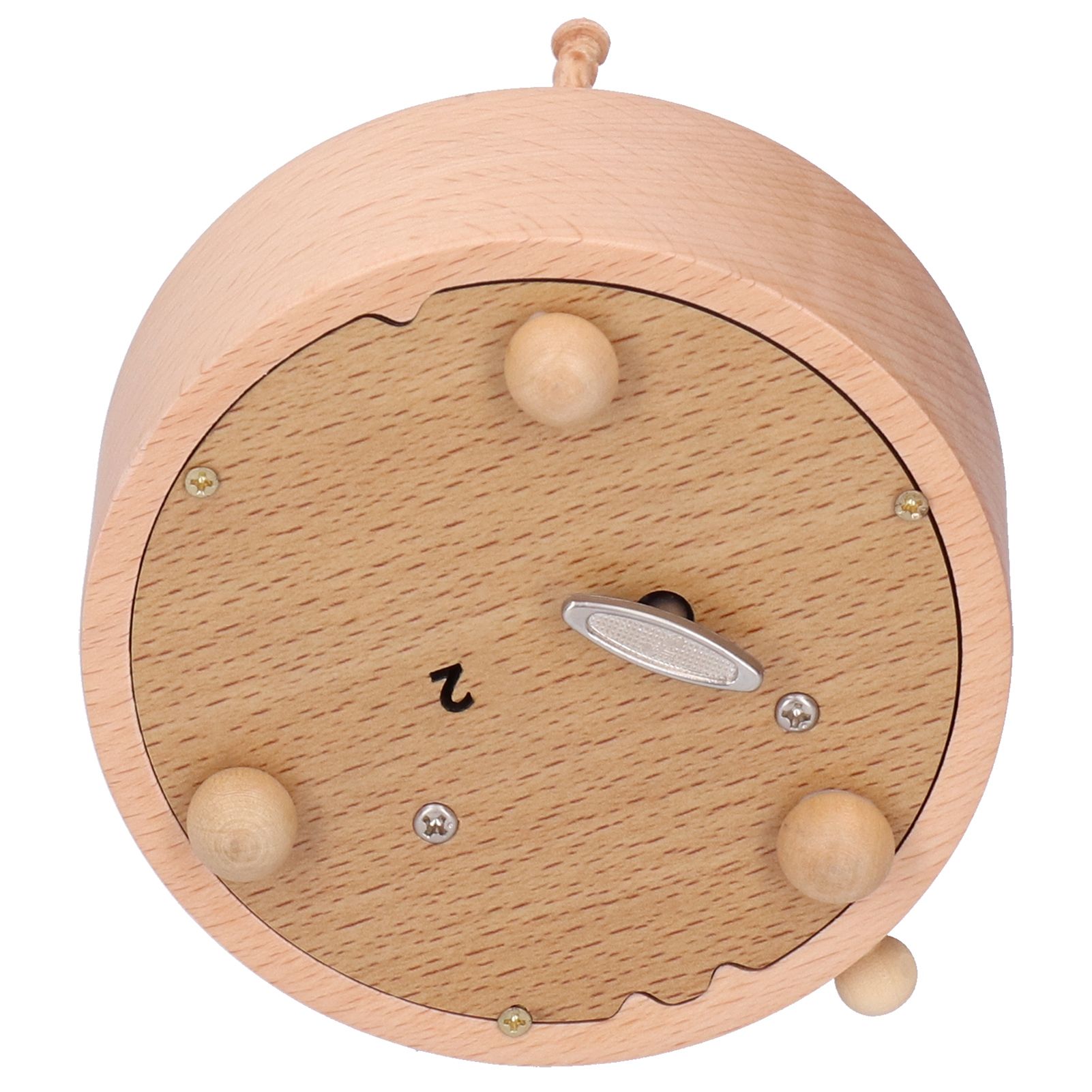 Statue Music Box Wood Musical Box 3D Carving Handicraft Gift Rotatable Home view 11