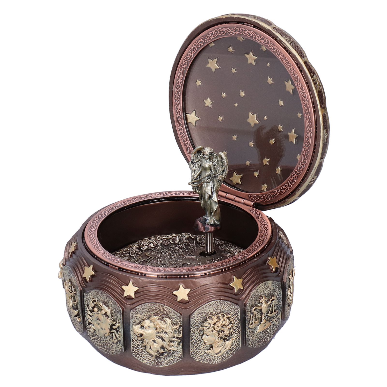 Music Box Fashion Creativity Rotating 12 Constellations Firends Birthday