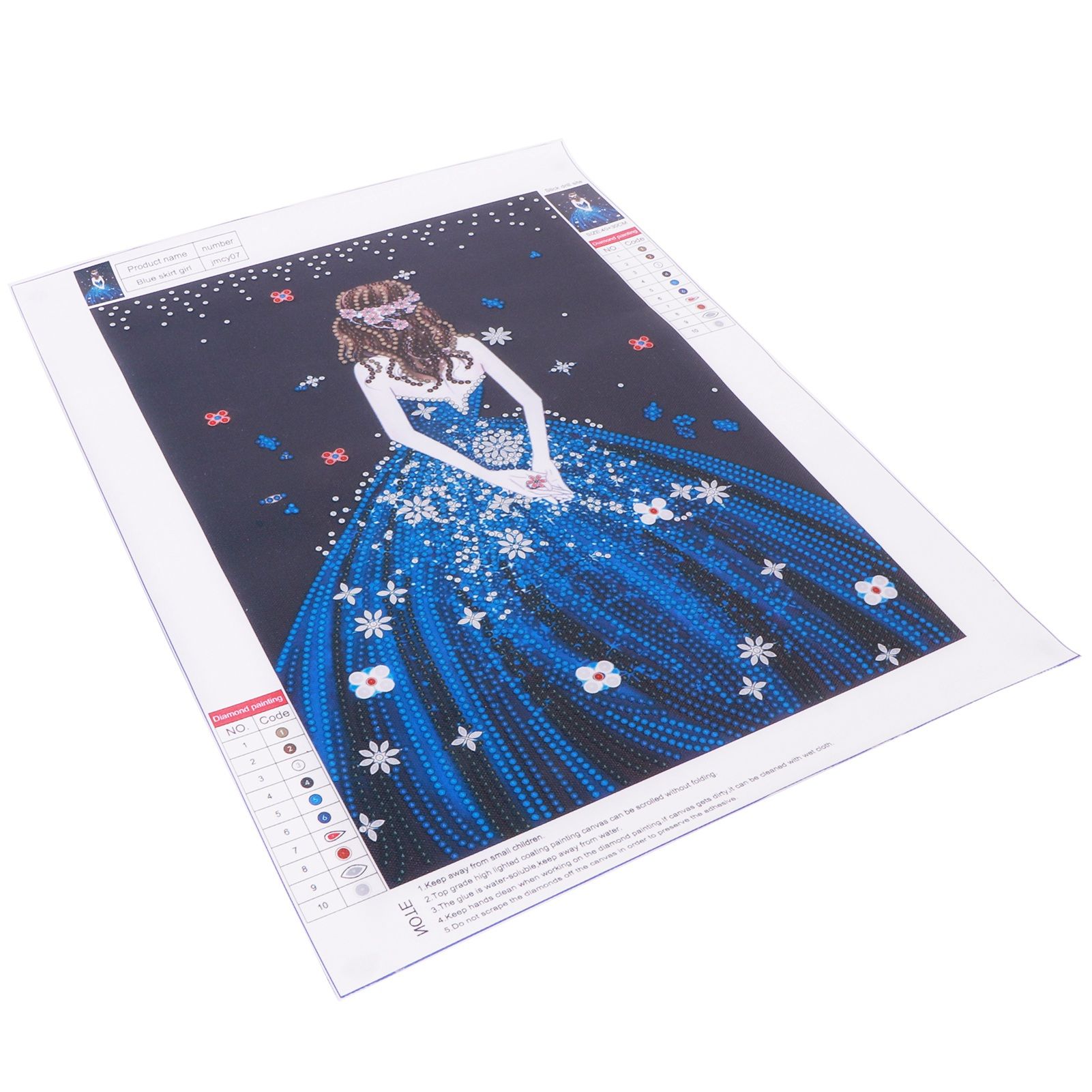 Diamond Painting Kit DIY GirlPattern Diamond Picture Living Room Bedroom view 4