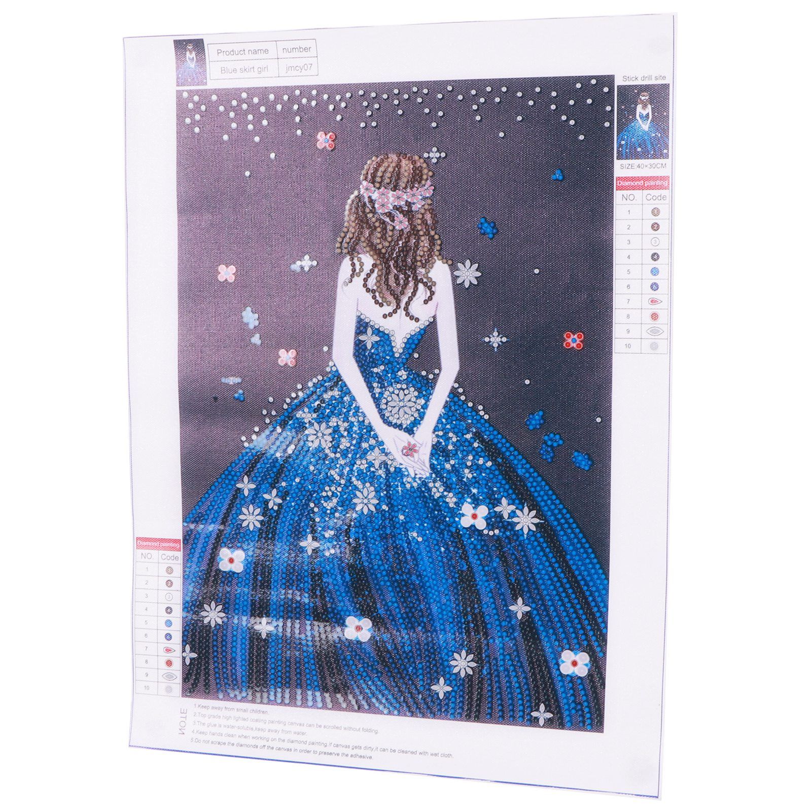 Diamond Painting Kit DIY GirlPattern Diamond Picture Living Room Bedroom view 7