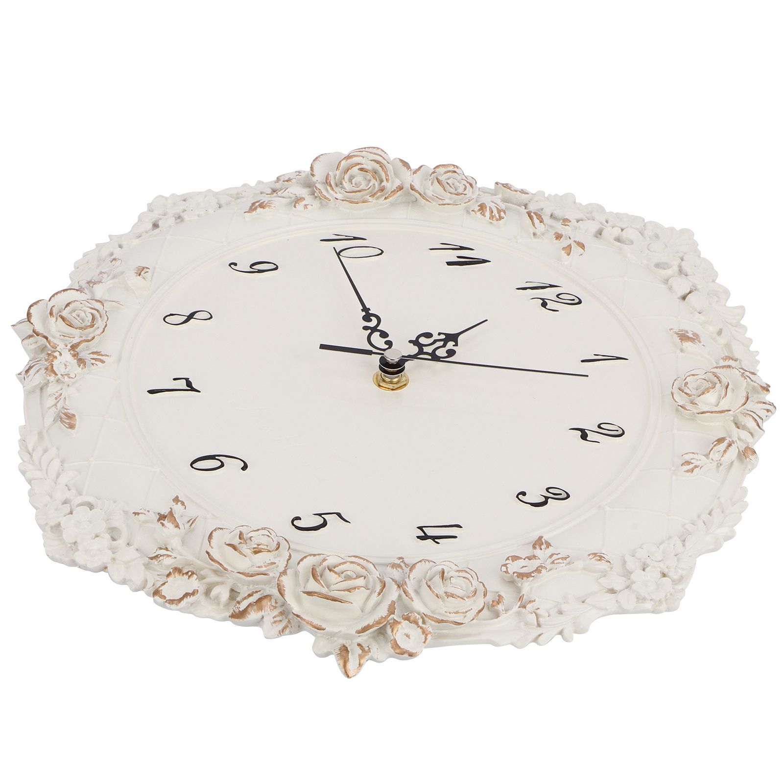 European Style Wall Clock Silent Battery Operated Clock for Home Living Room view 7