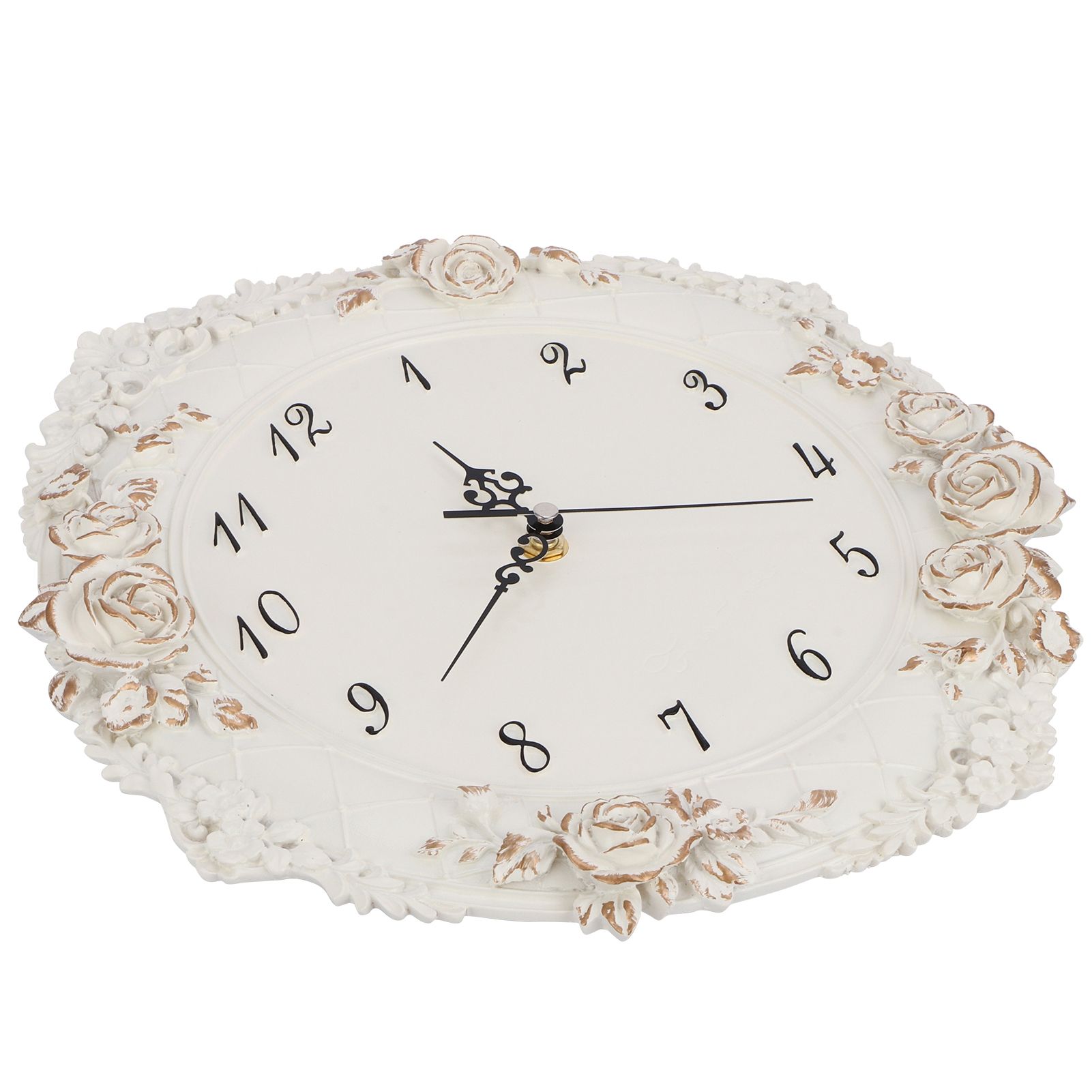 European Style Wall Clock Silent Battery Operated Clock for Home Living Room view 8