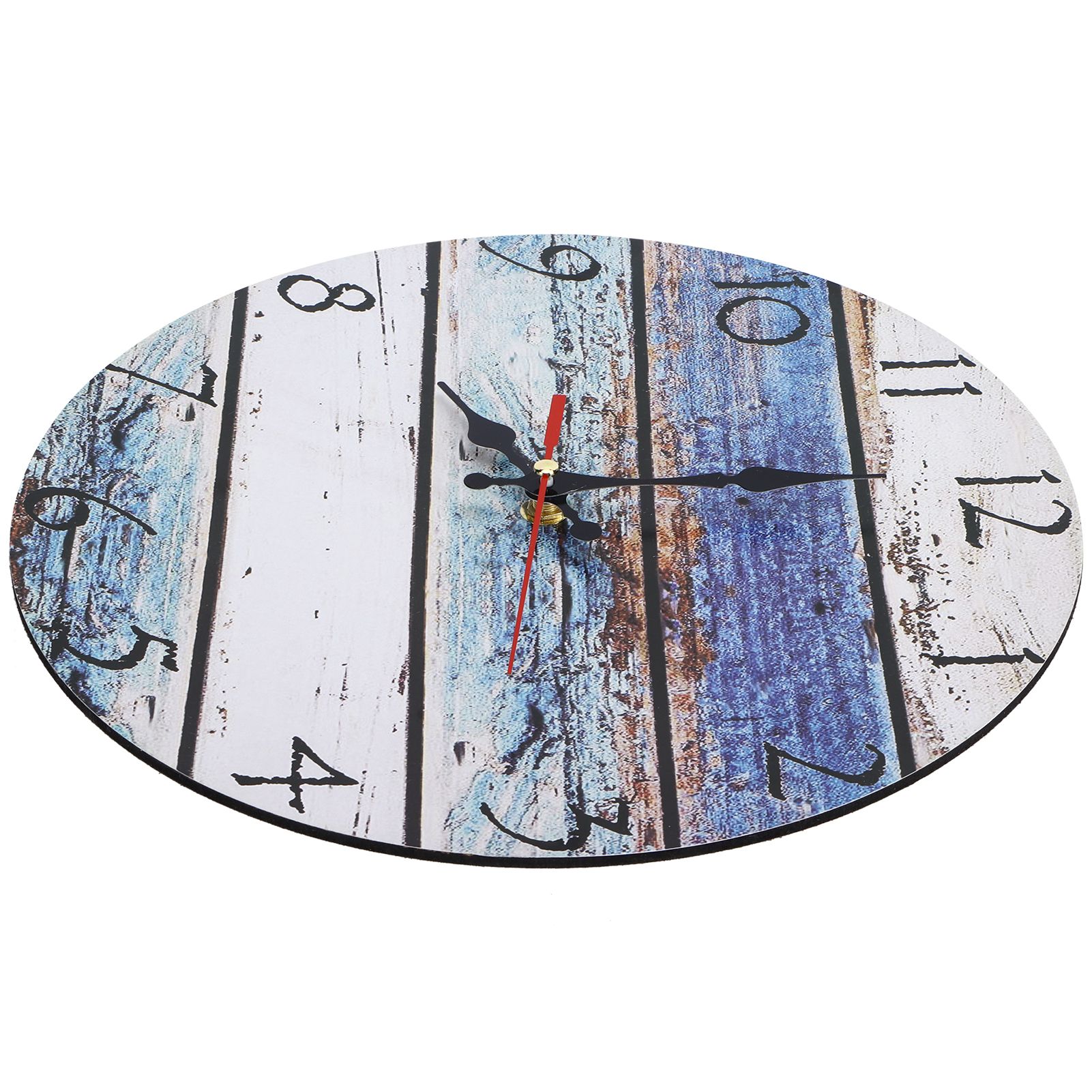 Vintage Wall Clock Non Ticking Decorative Clock for Living Room Home Office view 6
