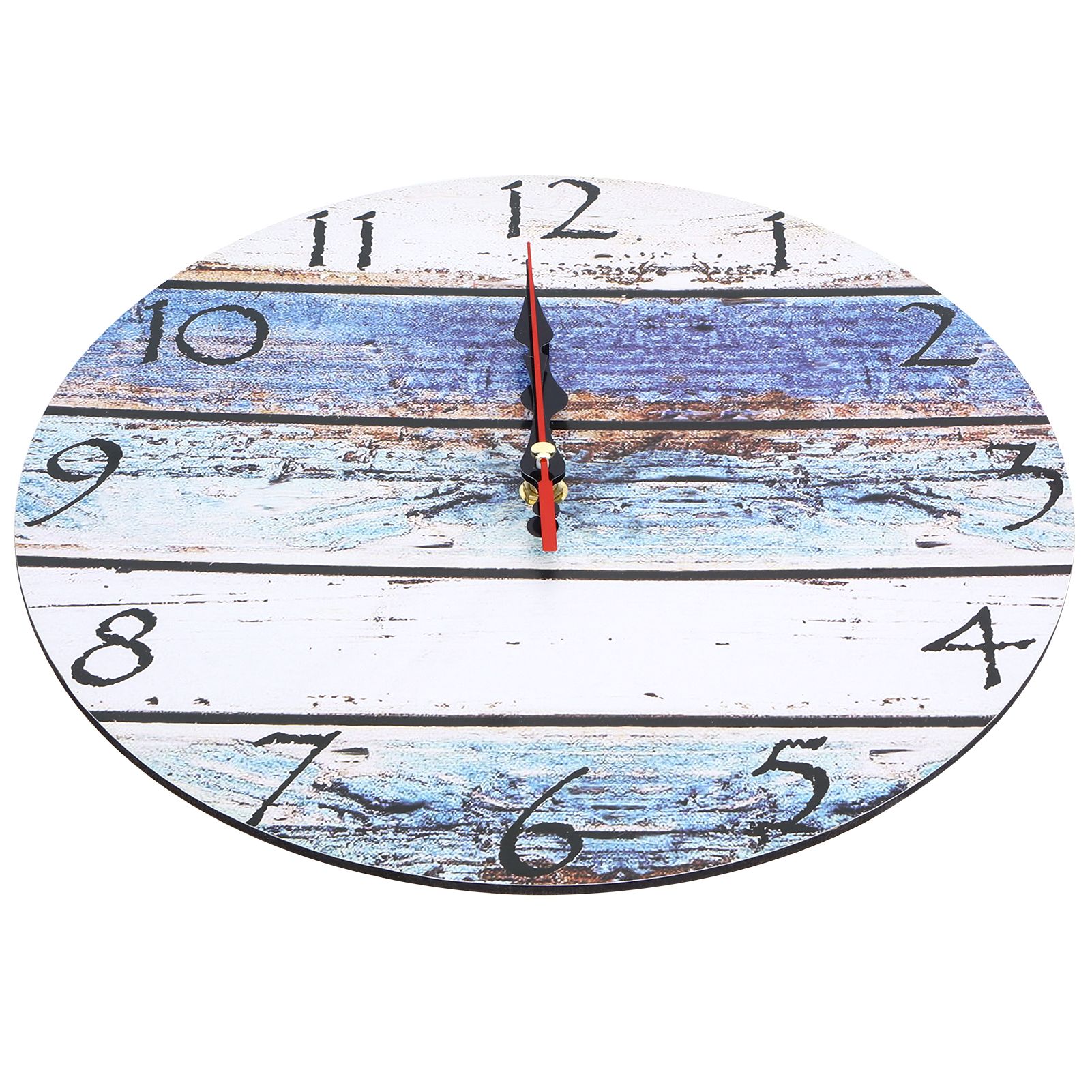 Vintage Wall Clock Non Ticking Decorative Clock for Living Room Home Office view 8