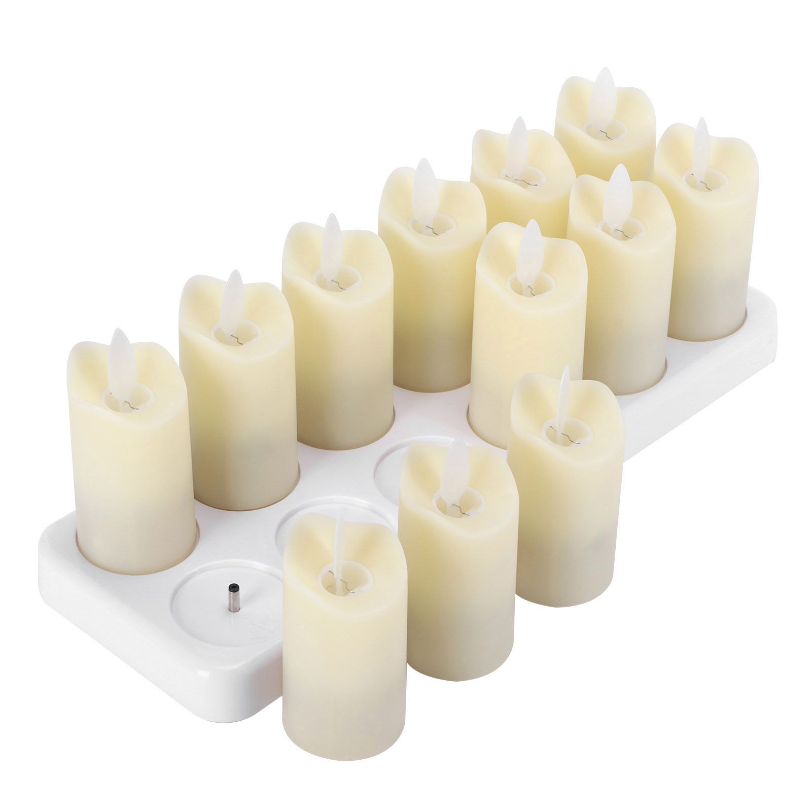 Candle Light Set LED Flameless Candles Wedding Confession Canteen Decoration view 3