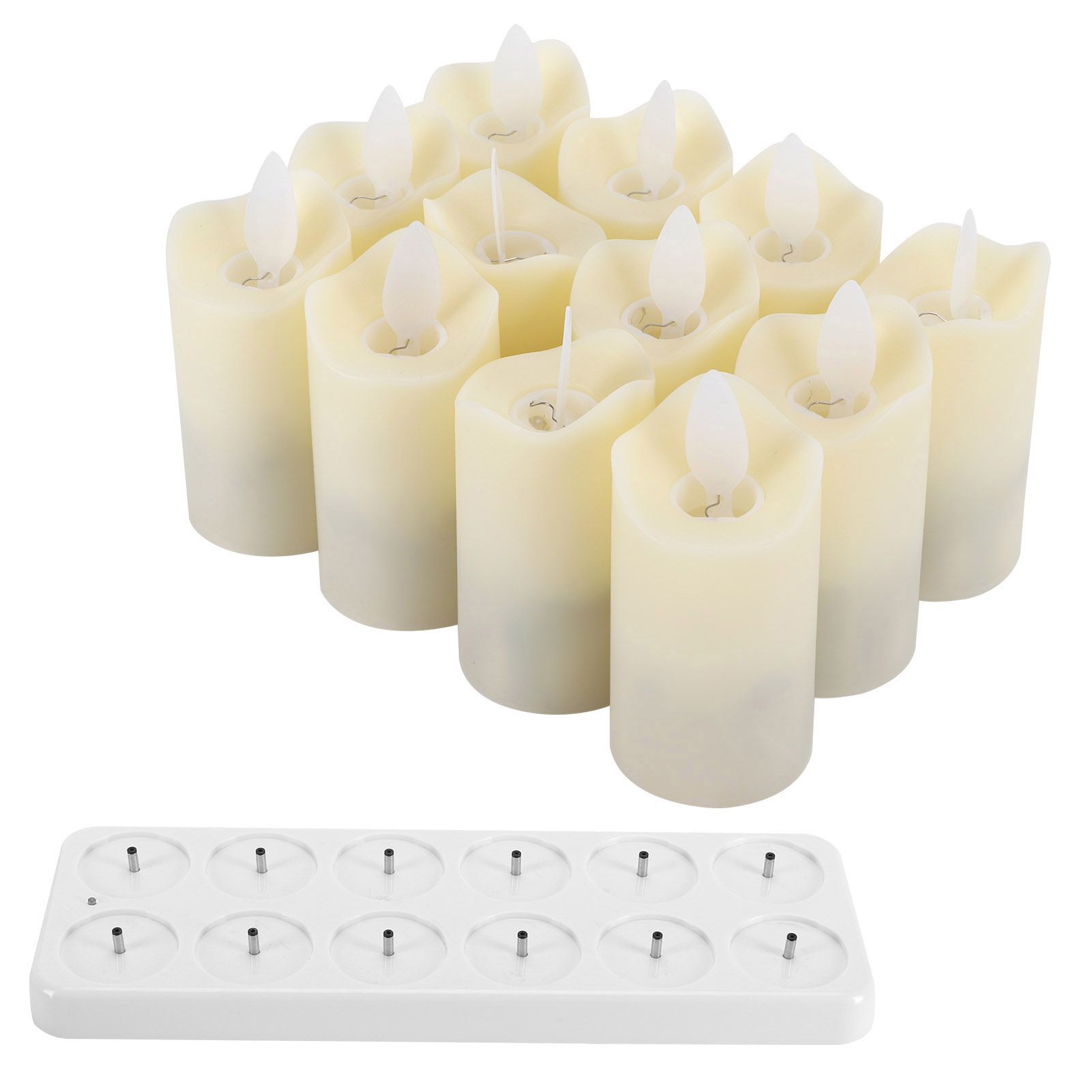 Candle Light Set LED Flameless Candles Wedding Confession Canteen Decoration view 6
