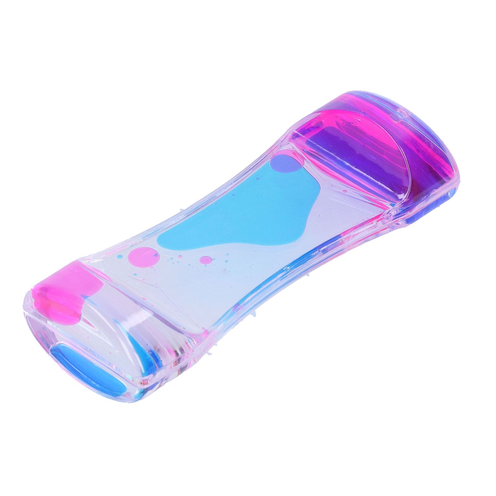 Double Color Liquid Motion Bubbler Timer Hourglass Liquid Bubbler Toy Desk view 3