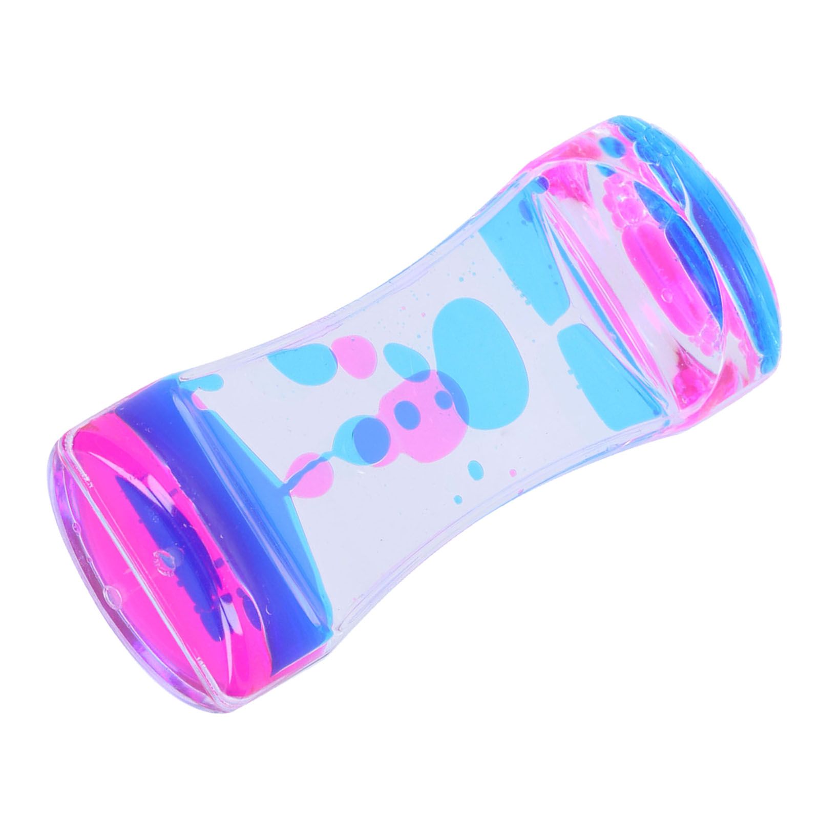 Double Color Liquid Motion Bubbler Timer Hourglass Liquid Bubbler Toy Desk view 4