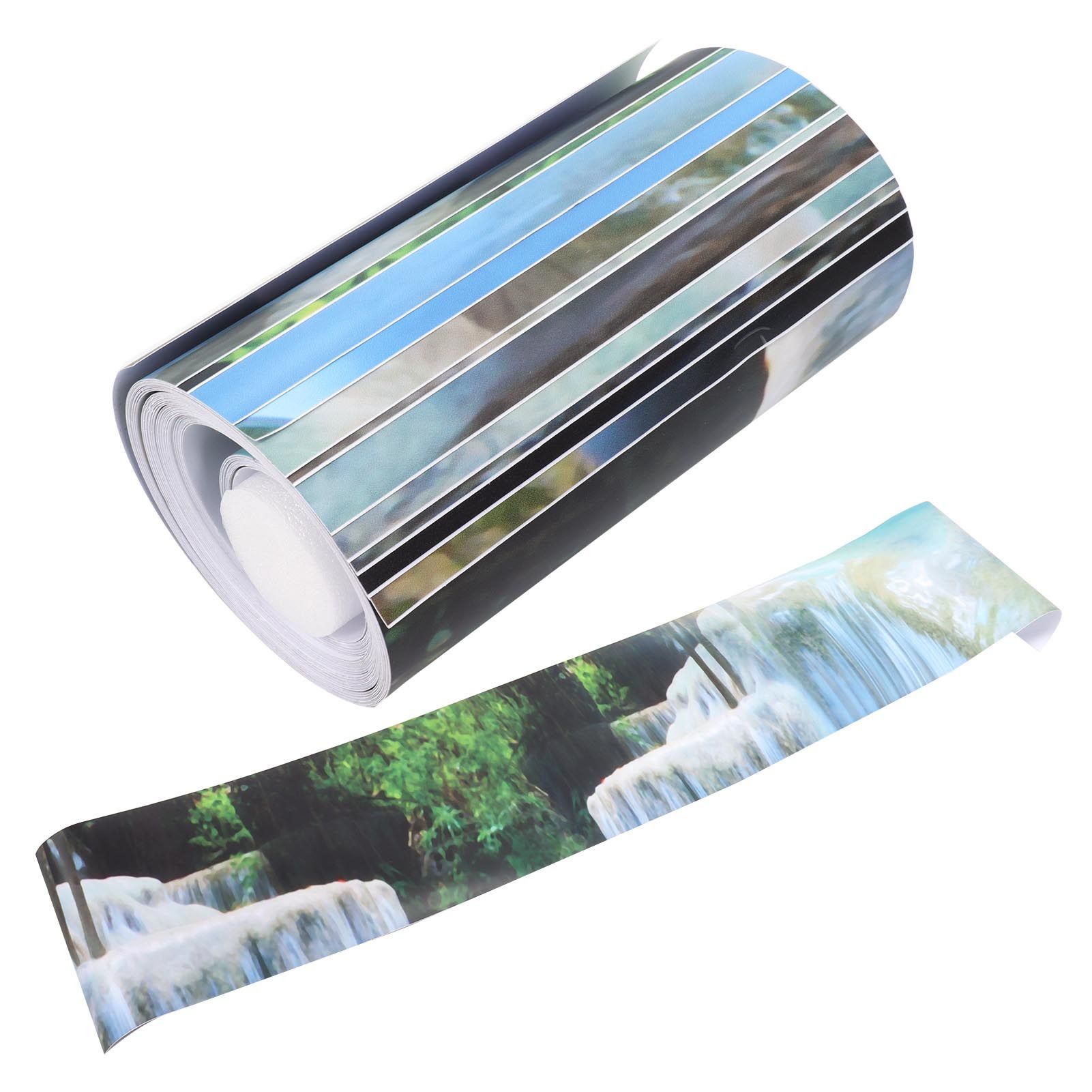 13Pcs/Set Waterfall Scenery Stairs Stickers Steps Renovation Stickers Home view 7