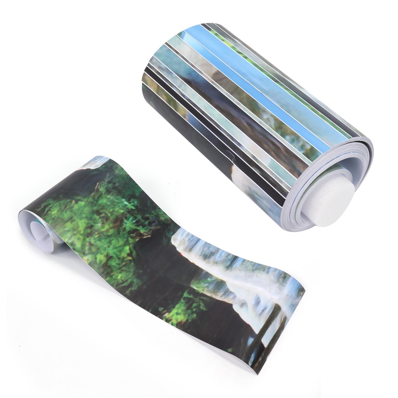 13Pcs/Set Waterfall Scenery Stairs Stickers Steps Renovation Stickers Home view 9