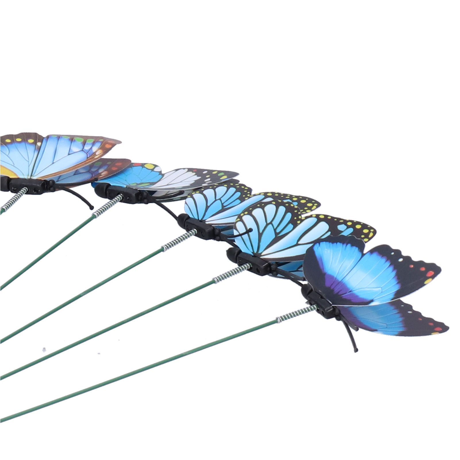 50PCS Simulation Butterflies Stakes Home Decoration Outdoor Courtyard Flower view 11