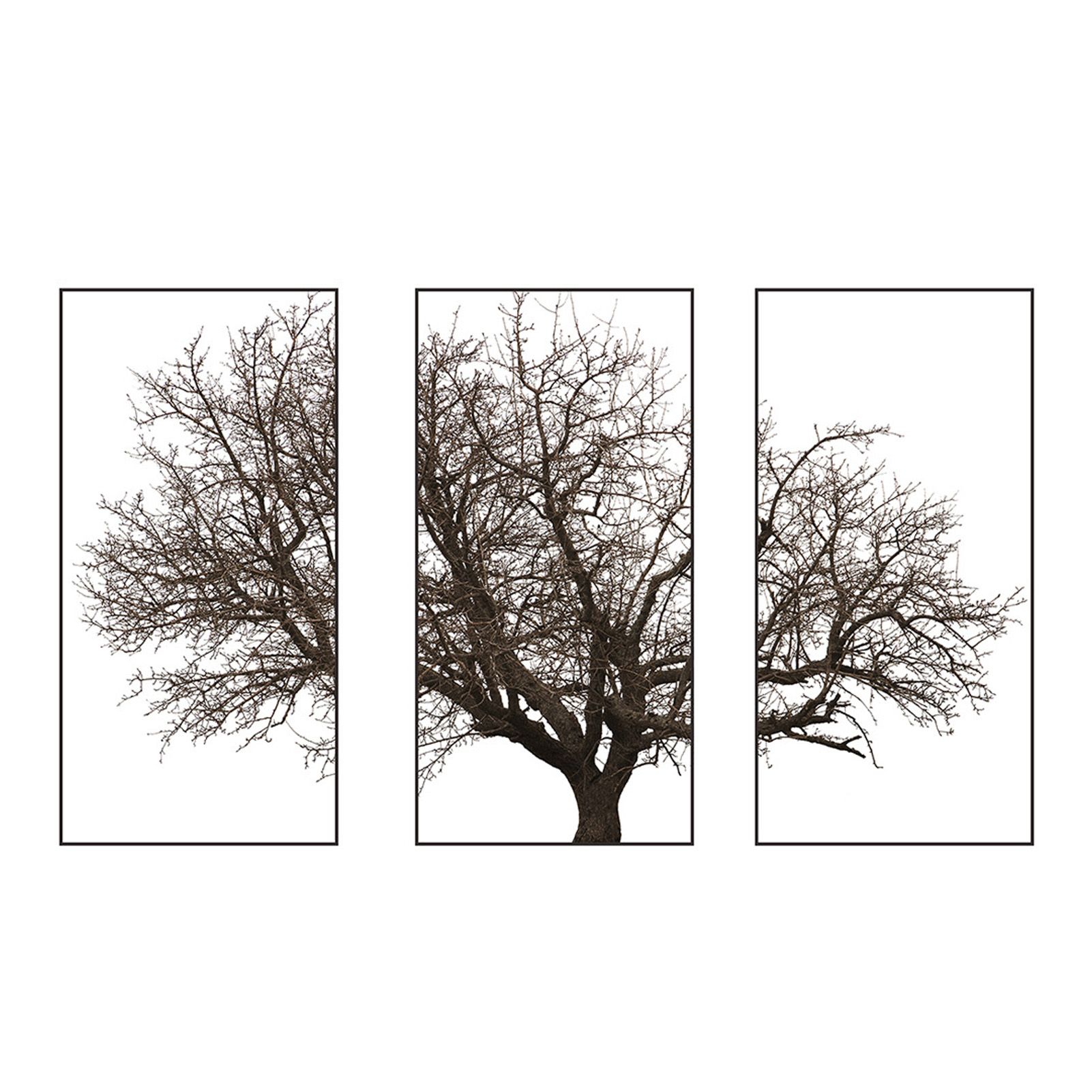 Decorative Stickers Nordic Style Gray Tree Wall Art Decals Home Background view 2