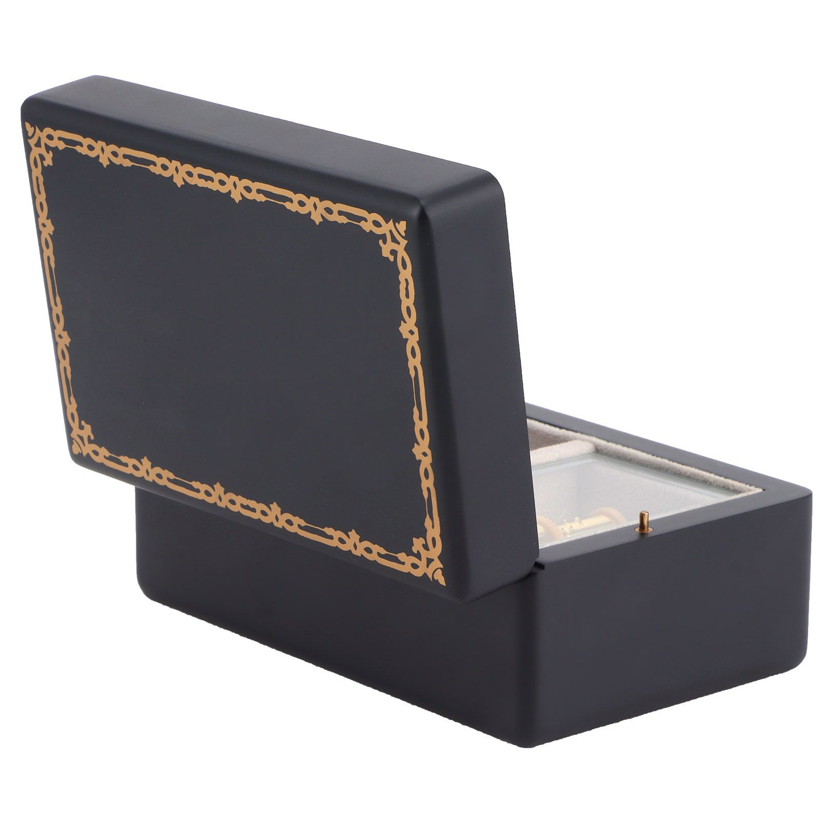 Music Box Innovative Wooden Jewelry Storage Musical Box Desktop Ornament view 8