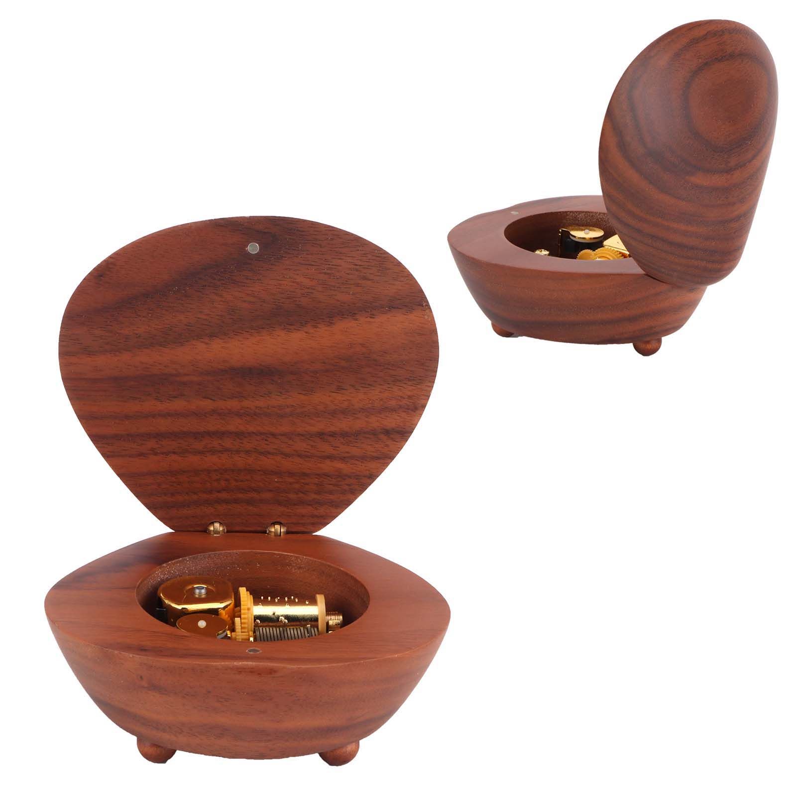 Music Box Wooden Musical Box Tabletop Decoration Gift for Birthday Girlfriend view 9