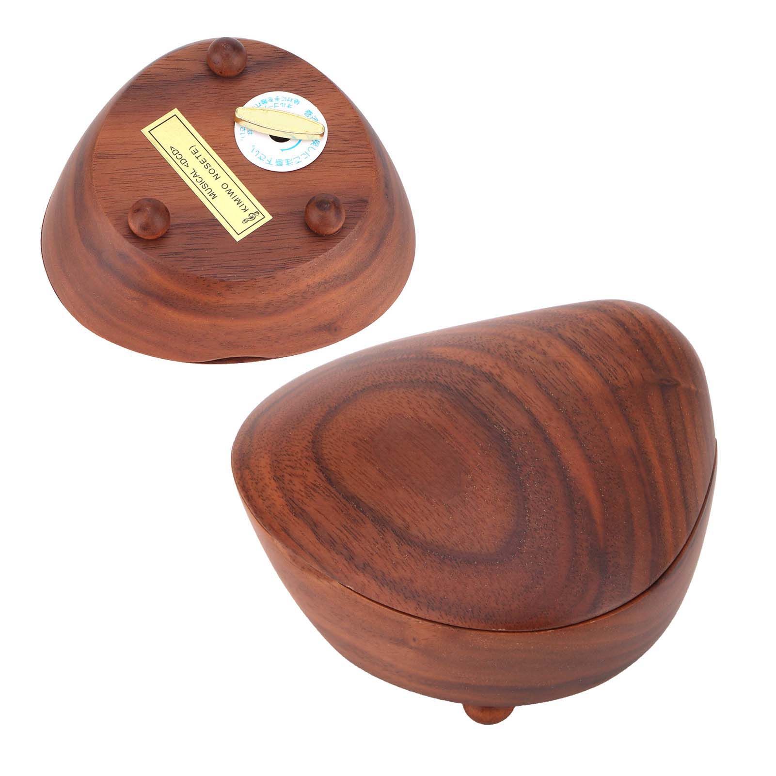 Music Box Wooden Musical Box Tabletop Decoration Gift for Birthday Girlfriend view 10