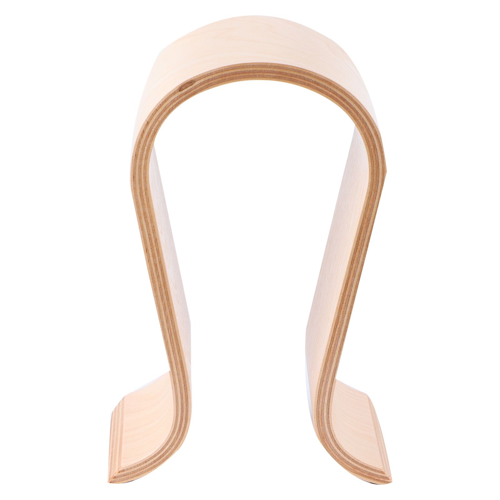 Wooden Headphone Holder Hanger Wood Headset Holder Display Rack for Office view 2