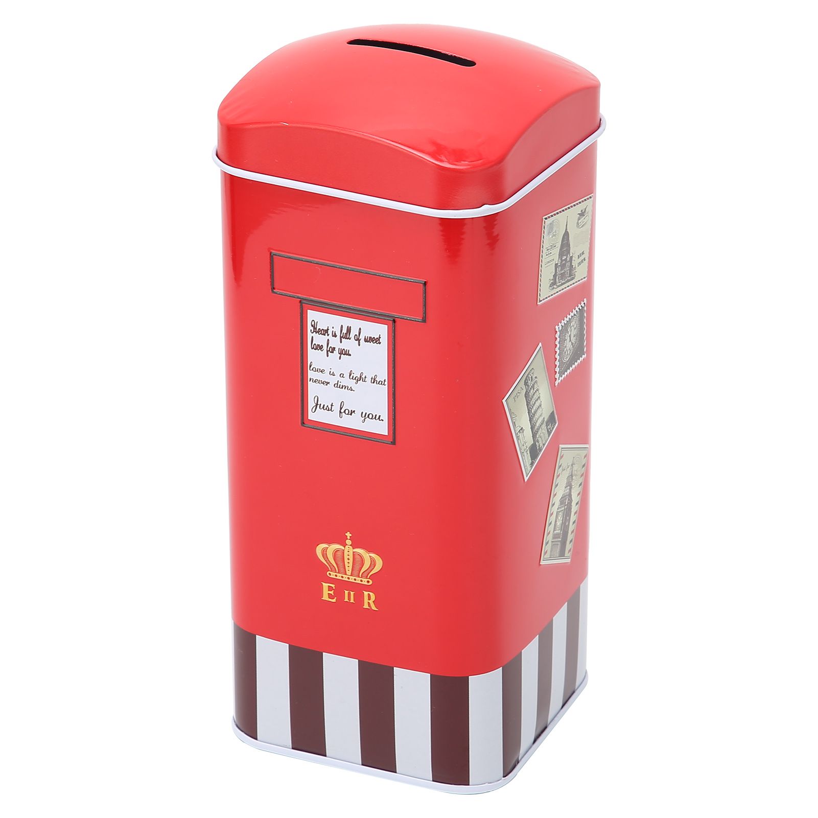 Mailbox Post Box Model Decor State Piggy Bank Money Saving Box Home Desk view 3