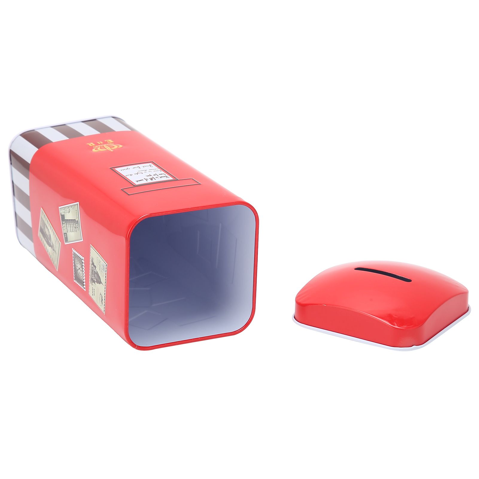 Mailbox Post Box Model Decor State Piggy Bank Money Saving Box Home Desk view 4