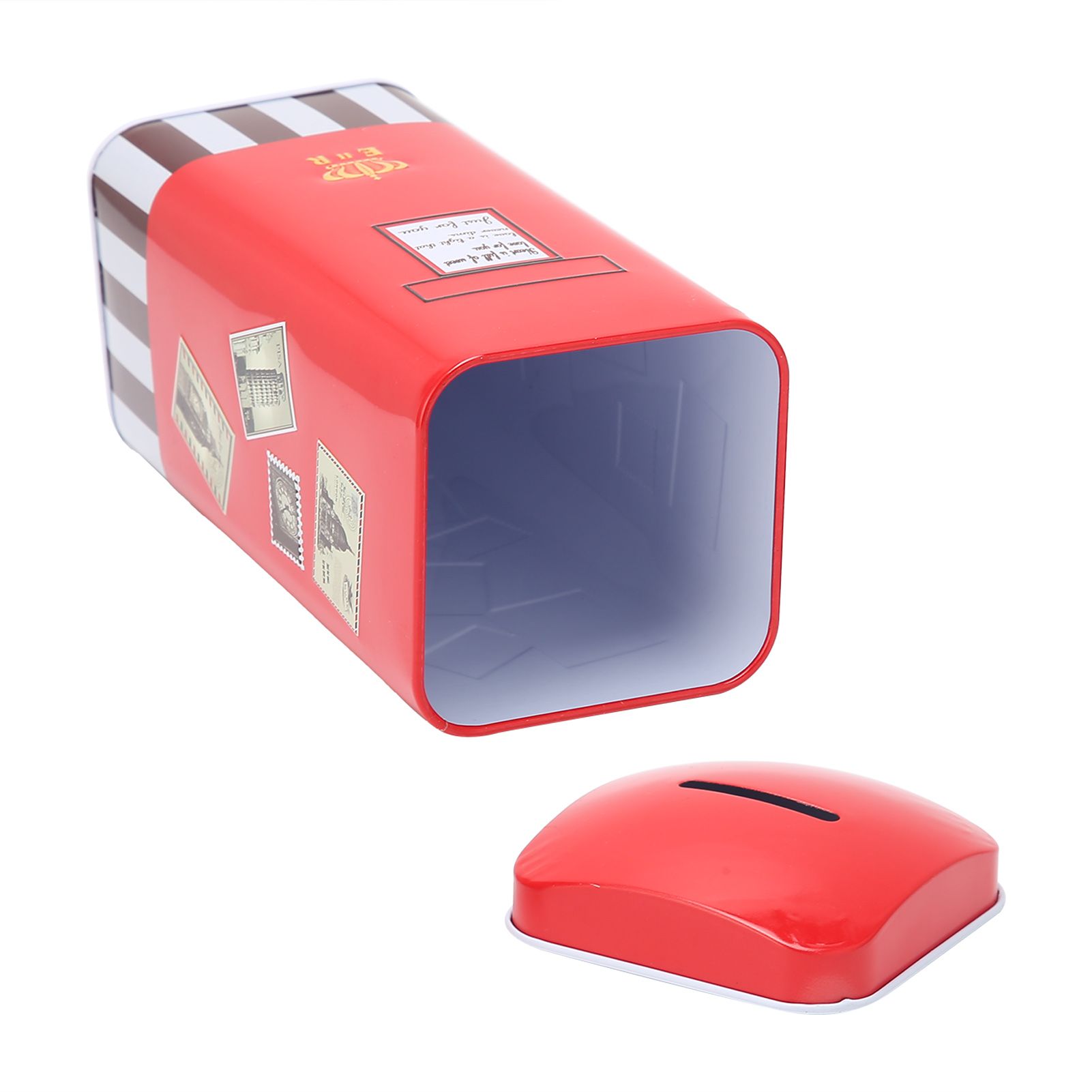 Mailbox Post Box Model Decor State Piggy Bank Money Saving Box Home Desk view 5