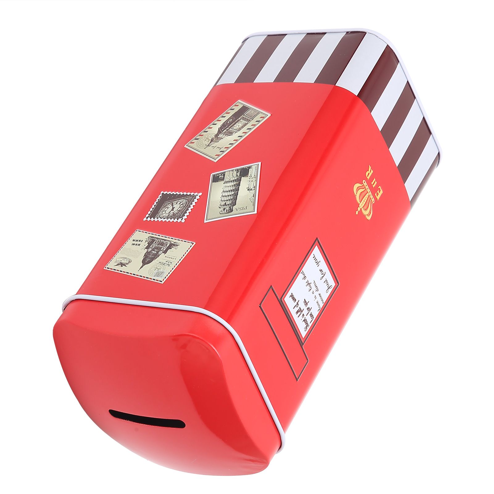 Mailbox Post Box Model Decor State Piggy Bank Money Saving Box Home Desk view 7