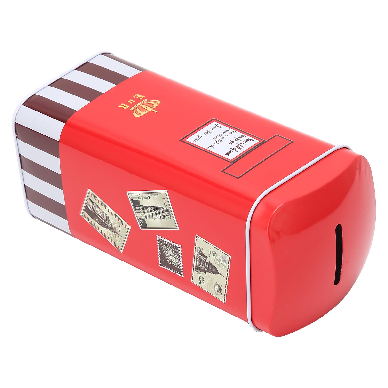 Mailbox Post Box Model Decor State Piggy Bank Money Saving Box Home Desk view 9