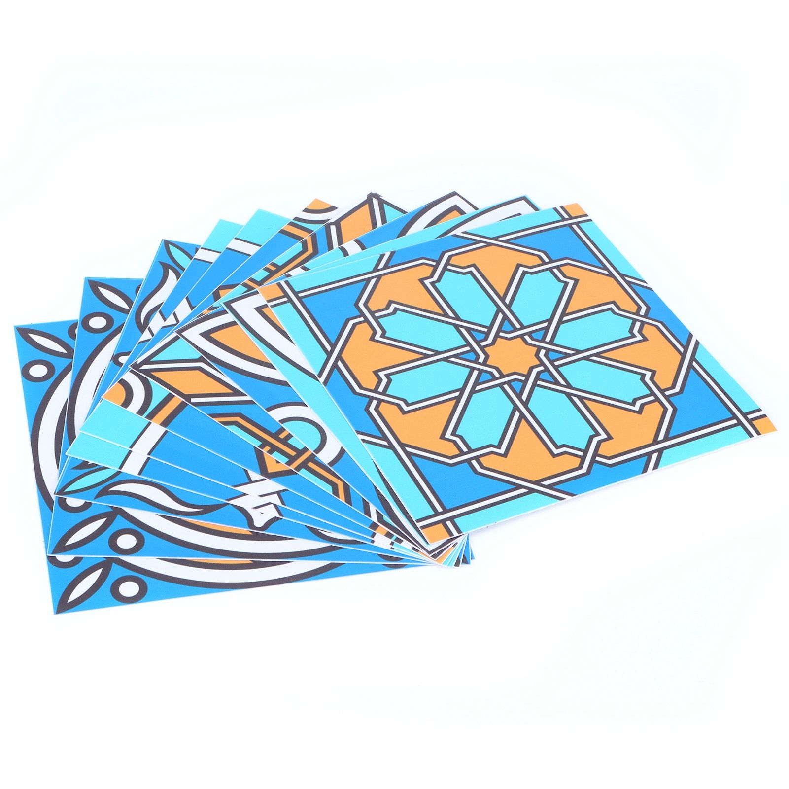 10Pcs Self Adhesive Wallpaper Waterproof Tile Stickers Home Decoration for view 8