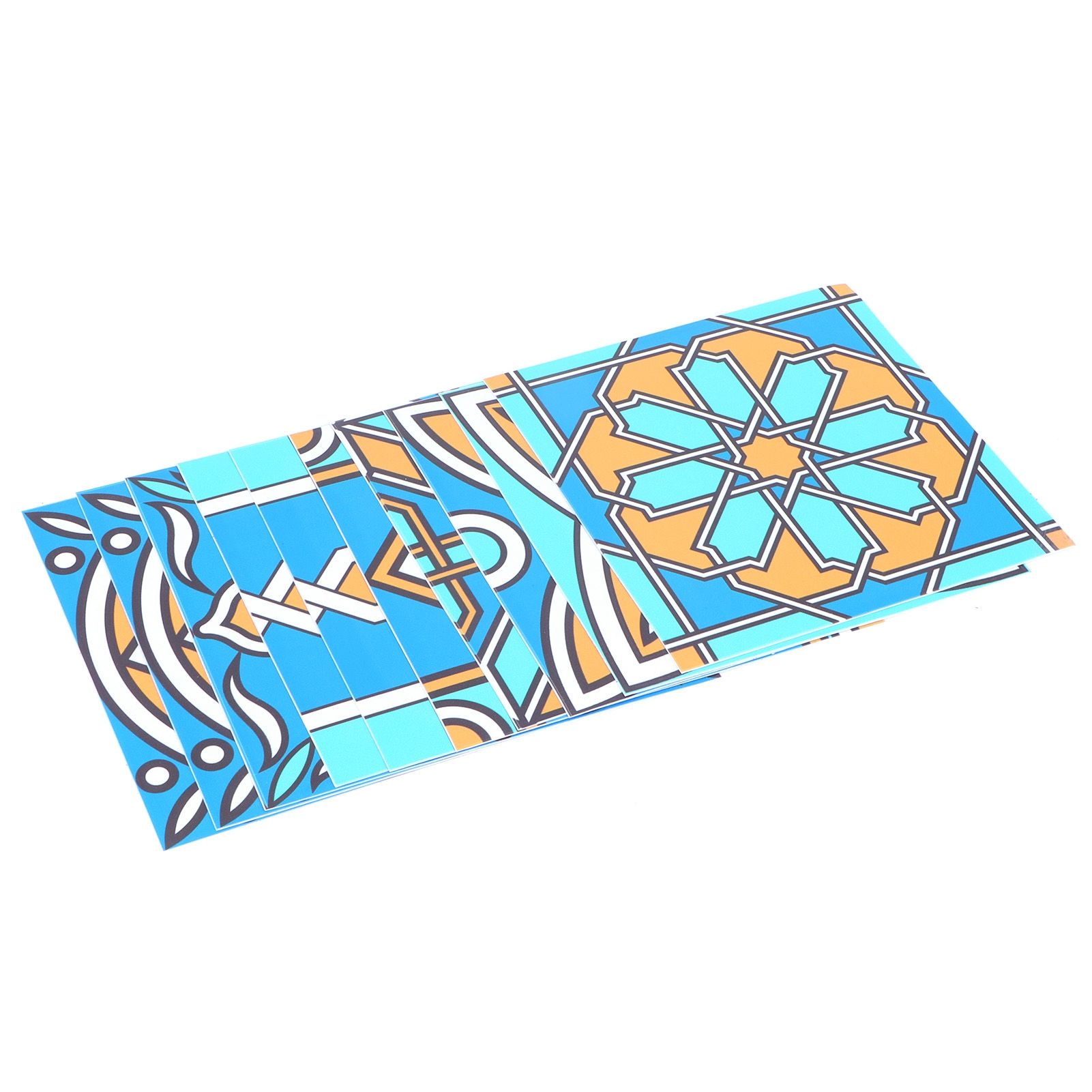 10Pcs Self Adhesive Wallpaper Waterproof Tile Stickers Home Decoration for view 9