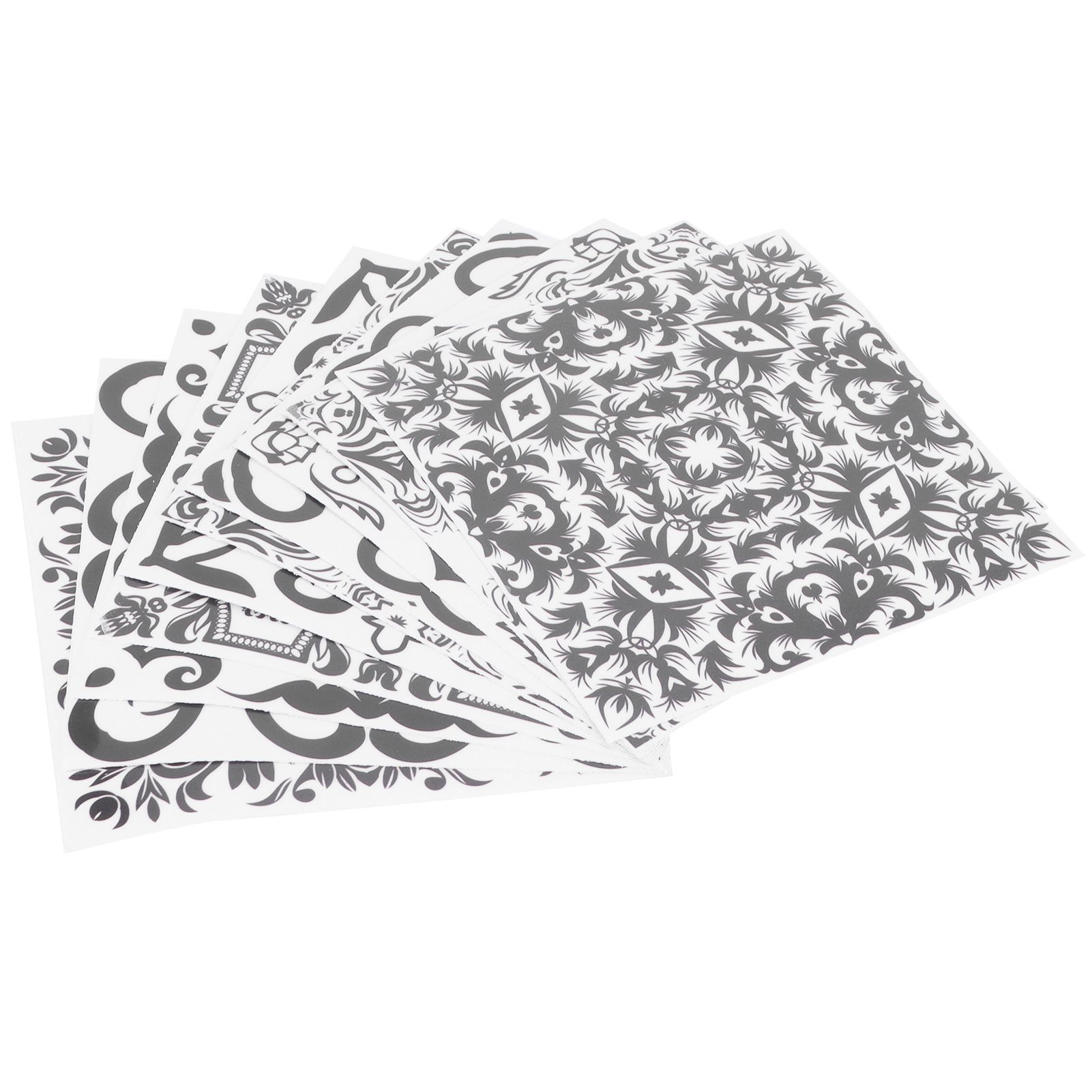 10PCS Self Adhesive Tile Stickers DIY Waterproof Oil Proof Wall Sticker for view 5