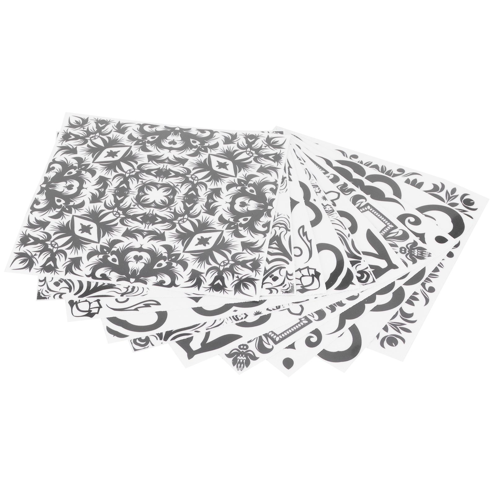 10PCS Self Adhesive Tile Stickers DIY Waterproof Oil Proof Wall Sticker for view 9