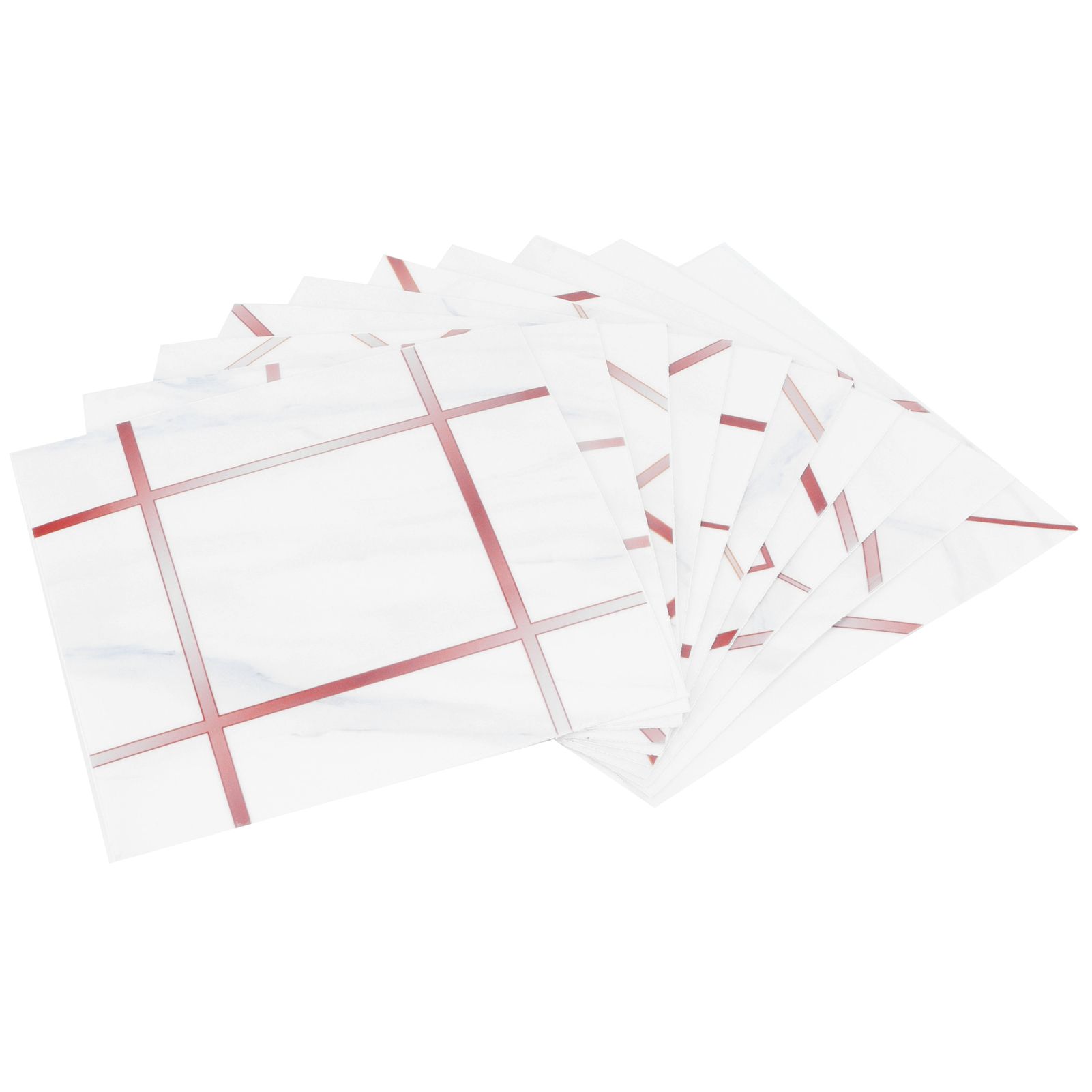 10PCS Kitchen Tile Stickers Waterproof Oil Proof Self Adhesive 3 Dimensional view 8