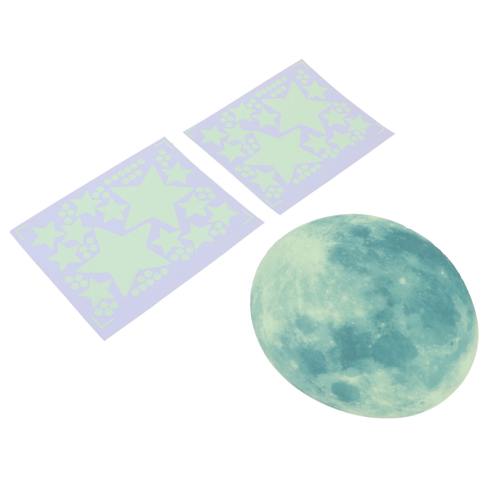 Planet Star Wall Stickers Luminous Wall Decals for Kids Room Baby Nursery Home view 6