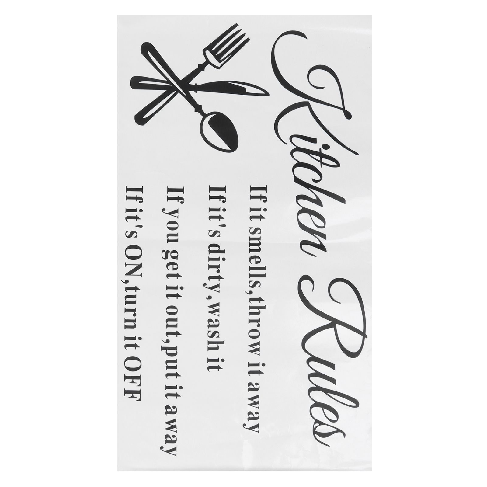Wall Sticker Innovative PVC Removable Wall Decal for Bedroom Dining Room view 7