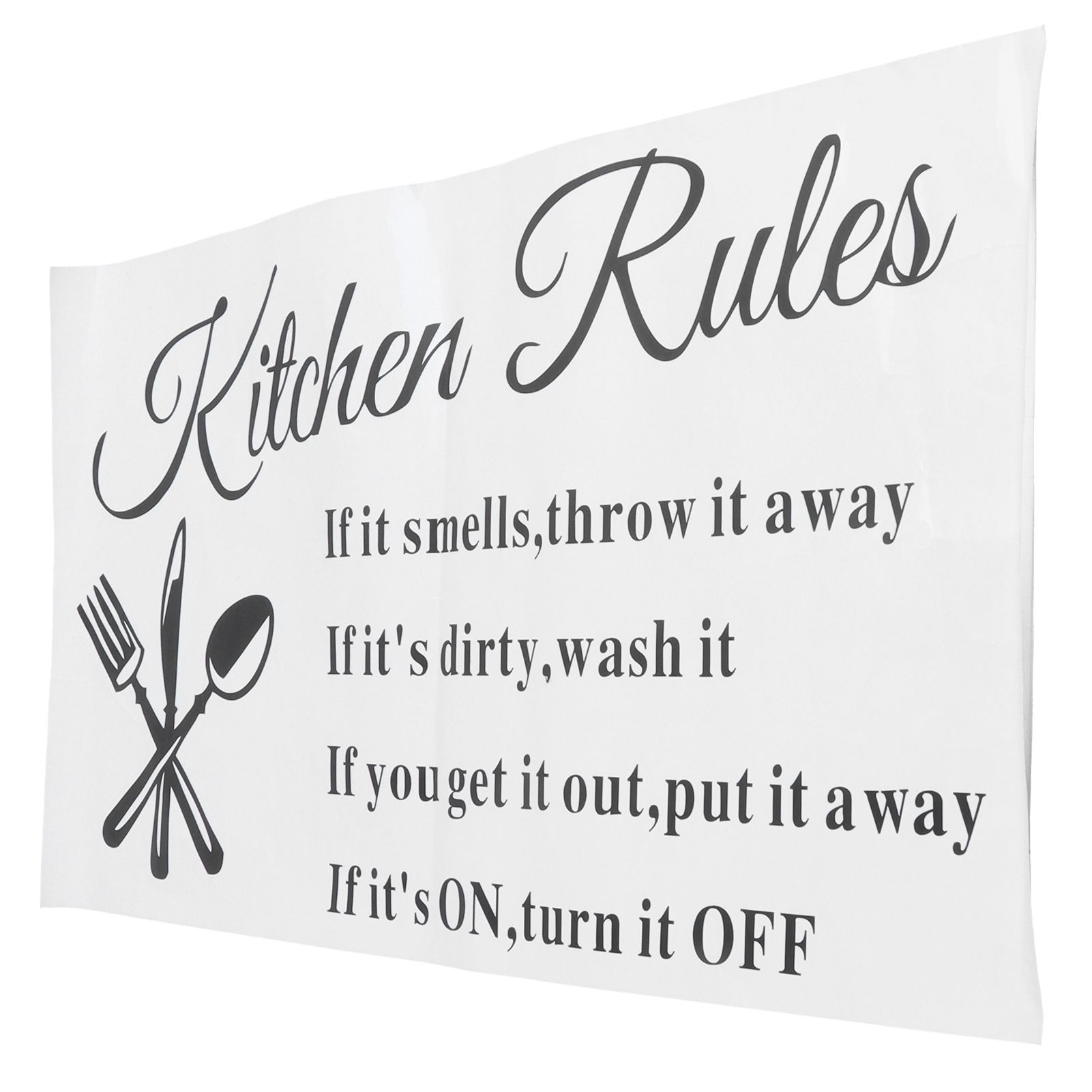 Wall Sticker Innovative PVC Removable Wall Decal for Bedroom Dining Room view 8
