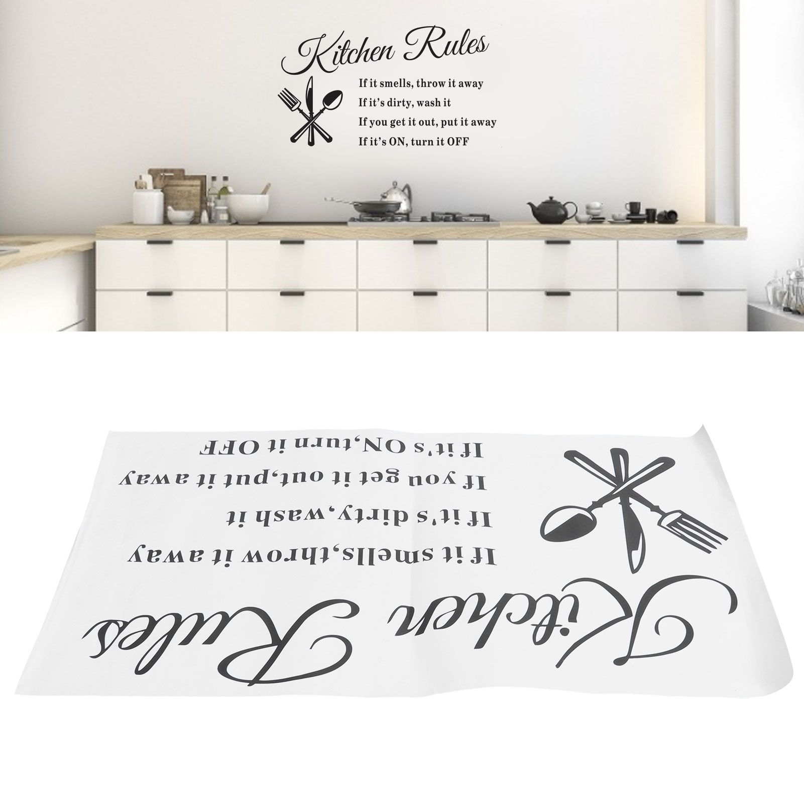 Wall Sticker Innovative PVC Removable Wall Decal for Bedroom Dining Room view 12