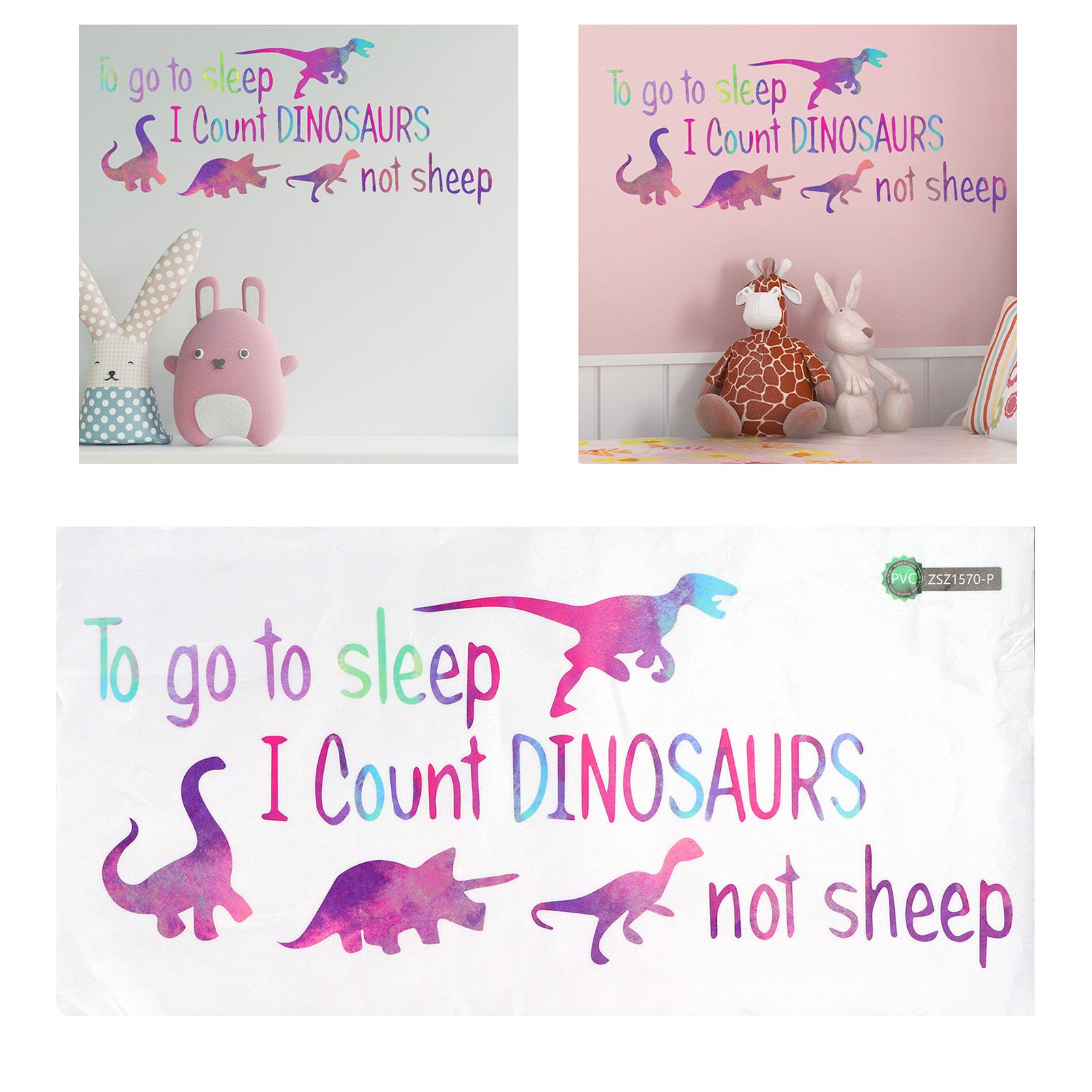 SelfAdhesive Sticker Unique PVC Wall Decals Home Children's Room Bedroom view 12