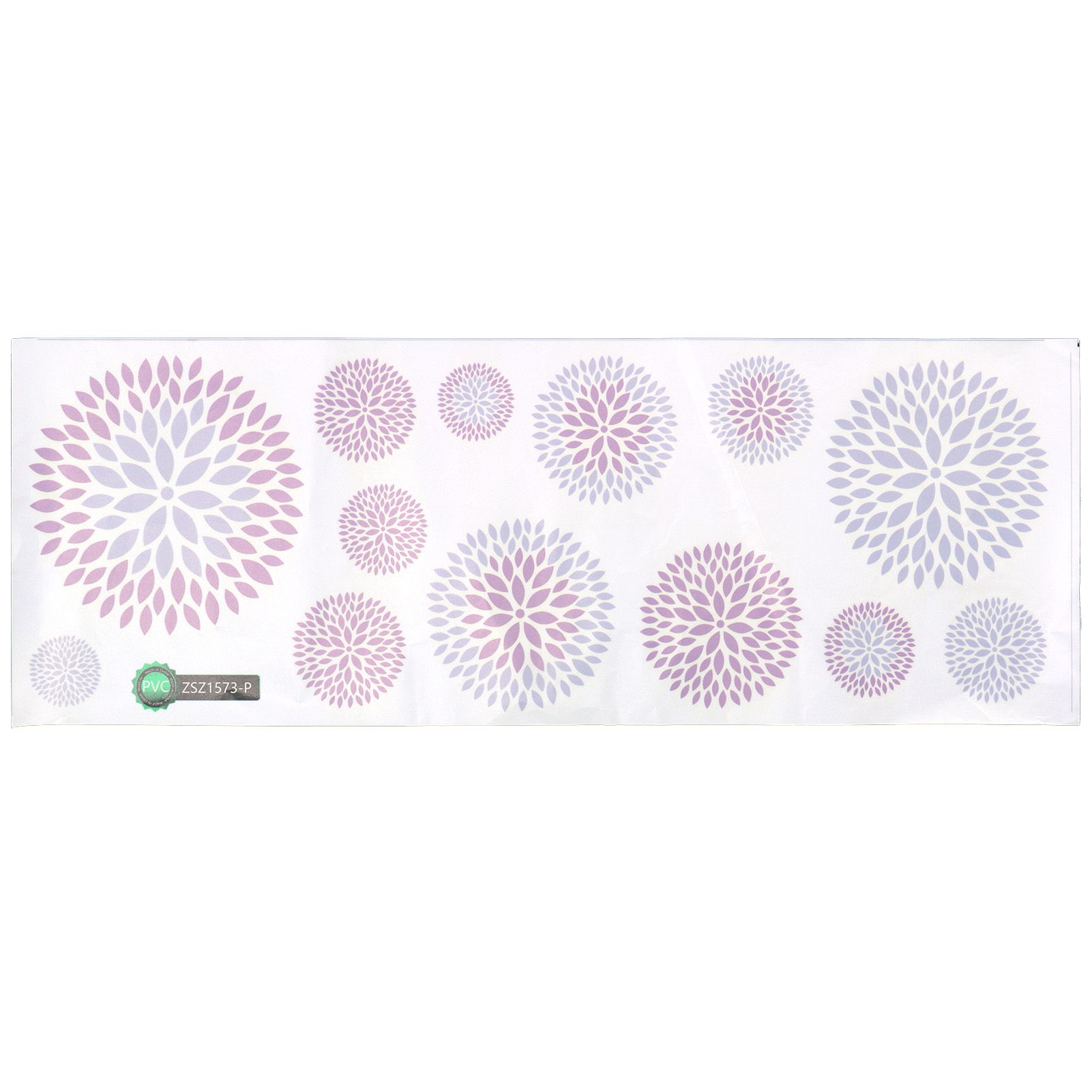 DIY Wall Sticker PVC Innovative Hydrangea Pattern Decals for Living Room Study view 2