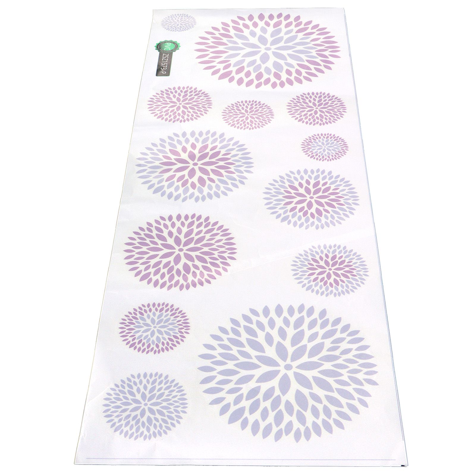 DIY Wall Sticker PVC Innovative Hydrangea Pattern Decals for Living Room Study view 4