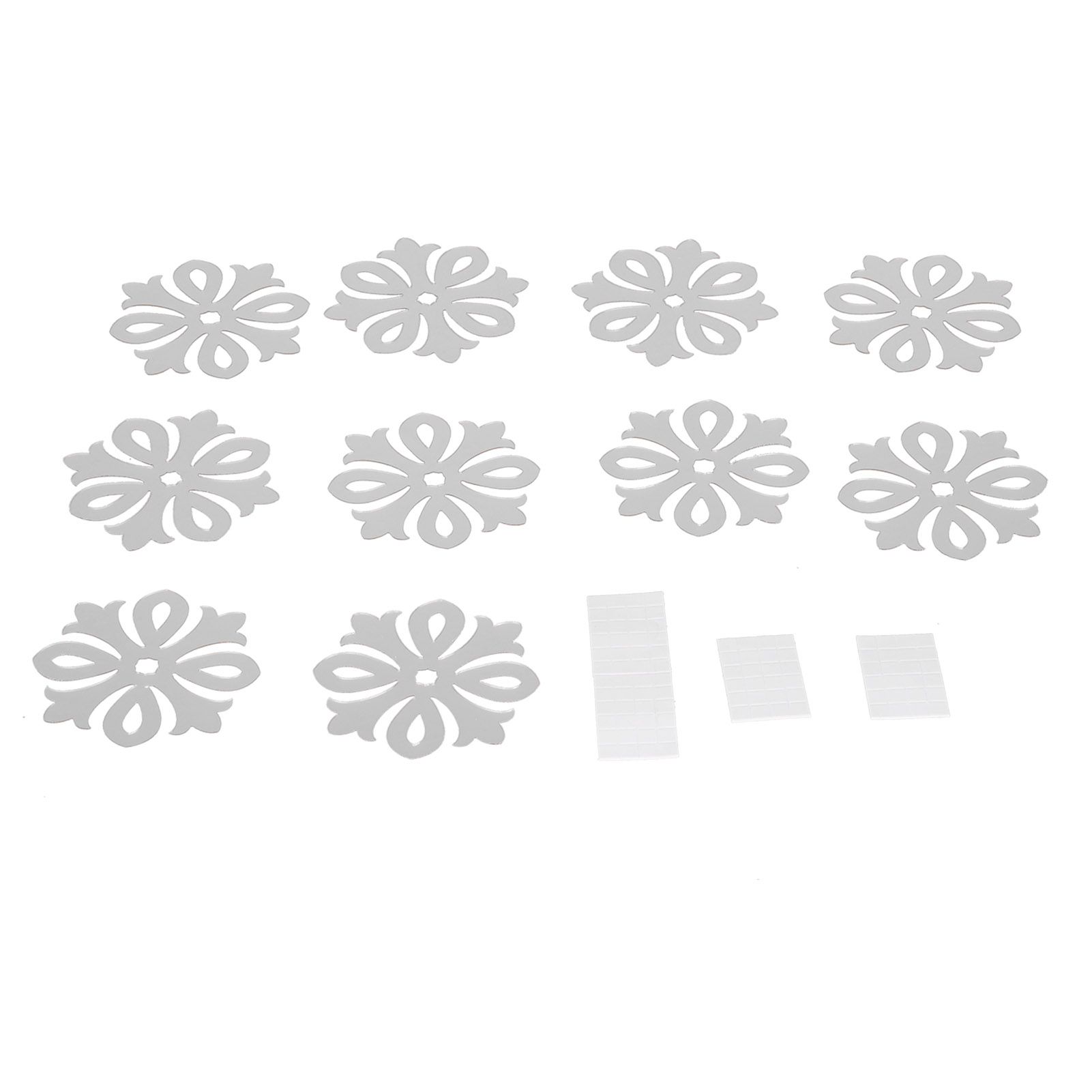 DIY Modern Ceiling Decal Mirror Wall Stickers for Living Room TV Background view 7