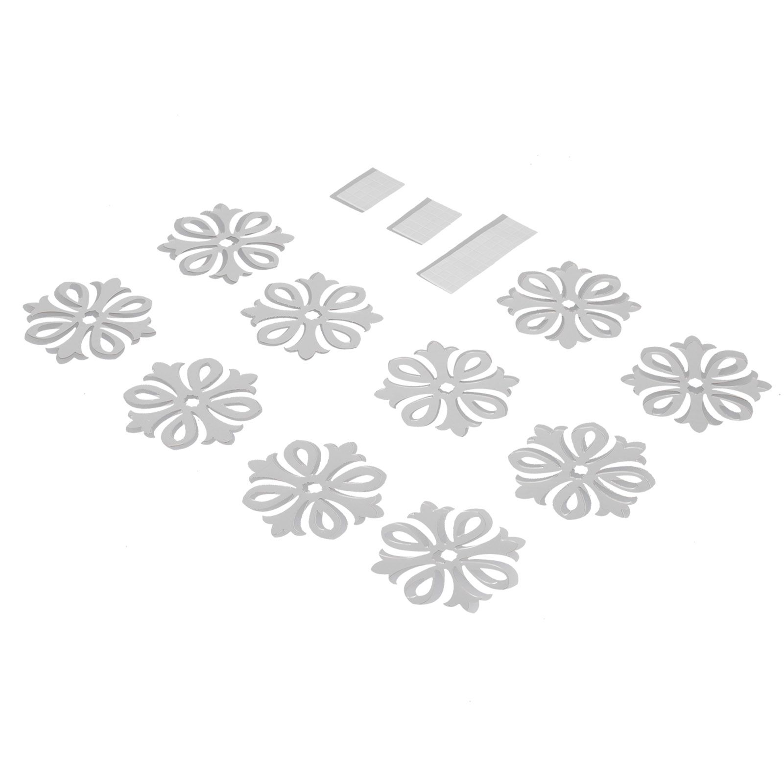 DIY Modern Ceiling Decal Mirror Wall Stickers for Living Room TV Background view 10